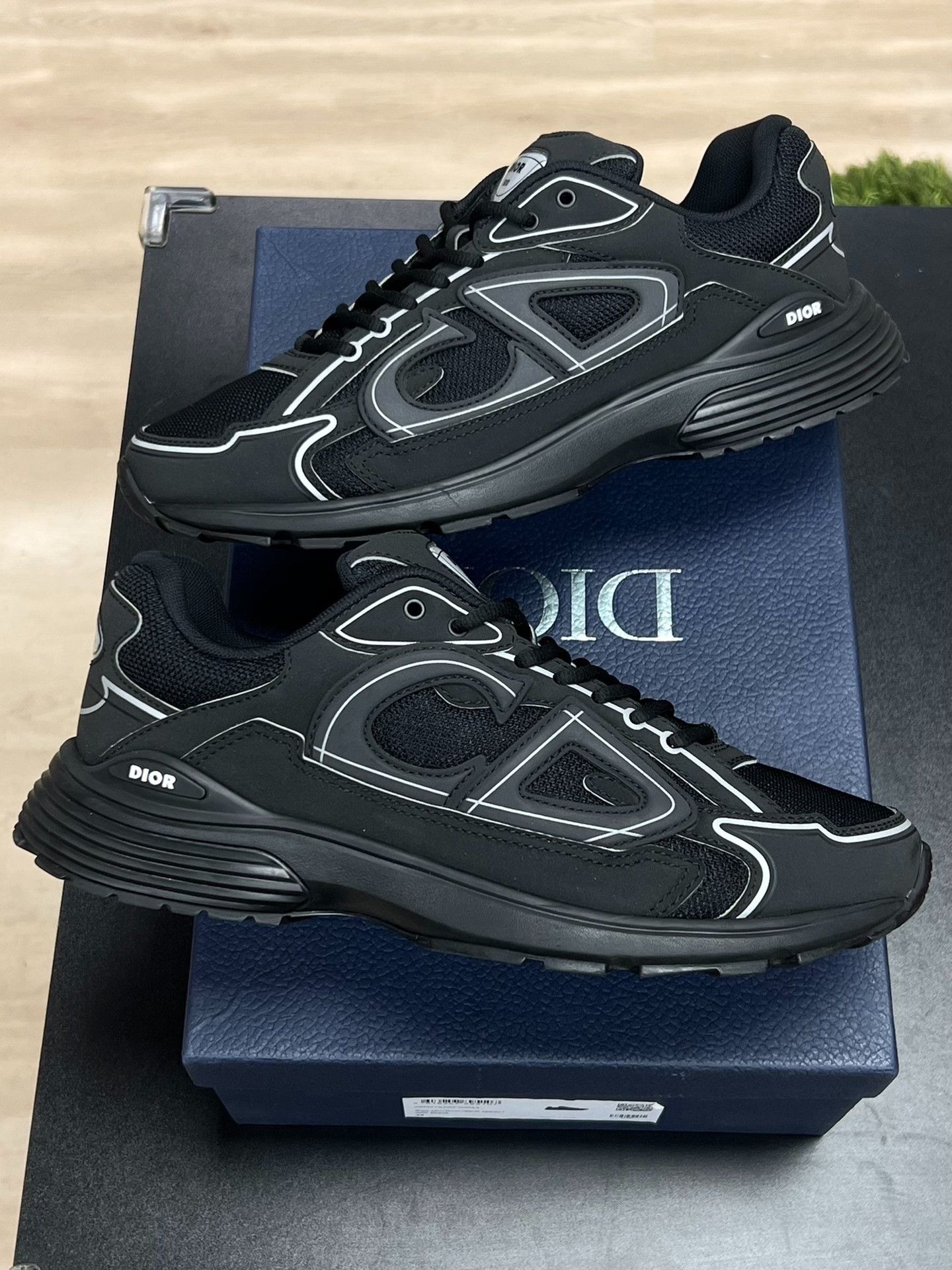 Dior Dior Running Black Lowtop Sneakers 11 Men Size US 11 / EU 44 - 5 Thumbnail