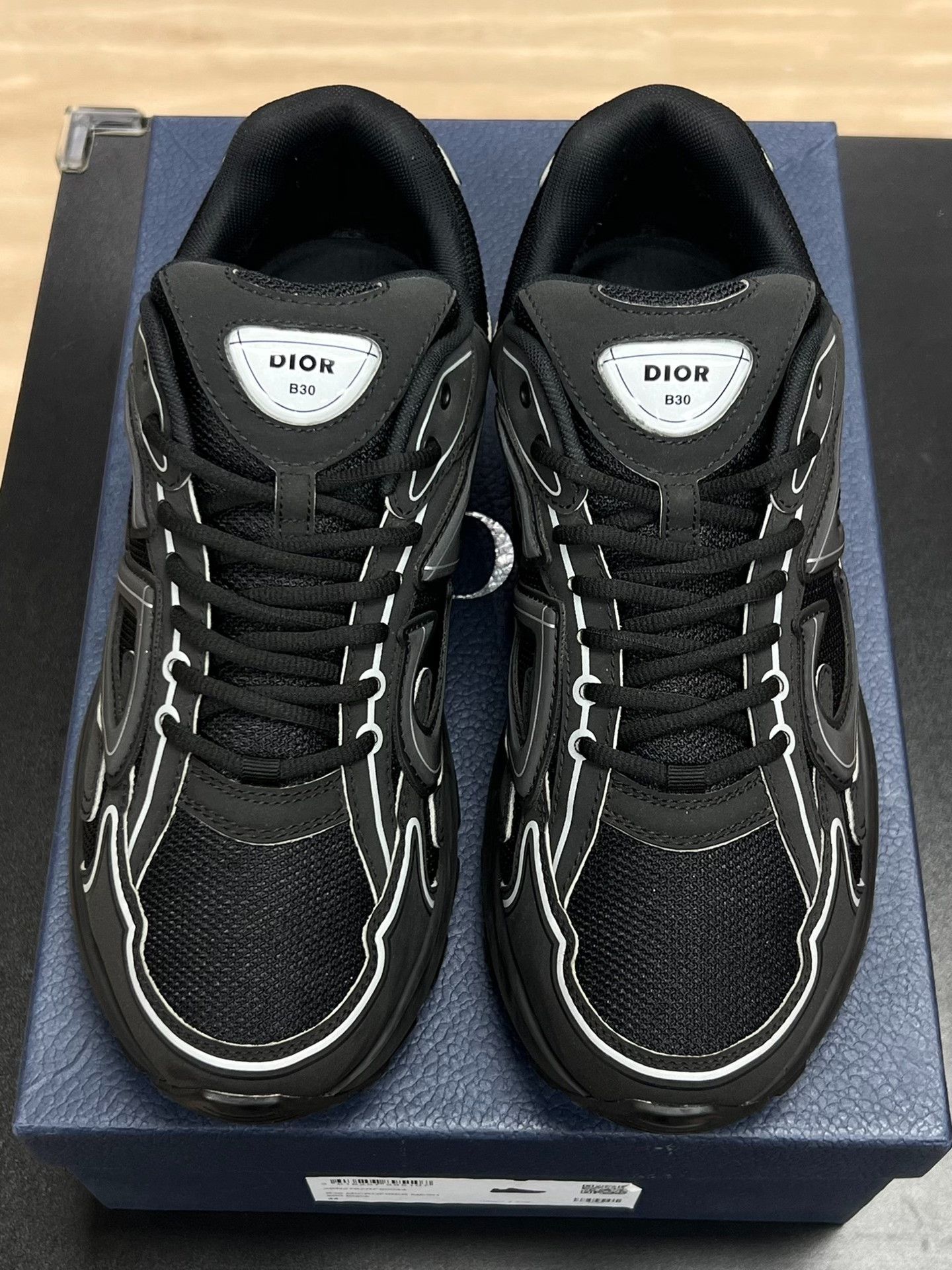 Dior Dior Running Black Lowtop Sneakers 11 Men Size US 11 / EU 44 - 3 Thumbnail