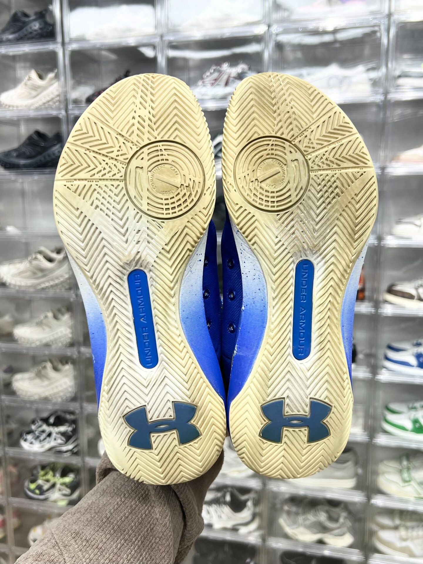 Under Armour Under Armour Blue Lowtop Sneakers 10 Men Size US 10 / EU 43 - 7 Thumbnail