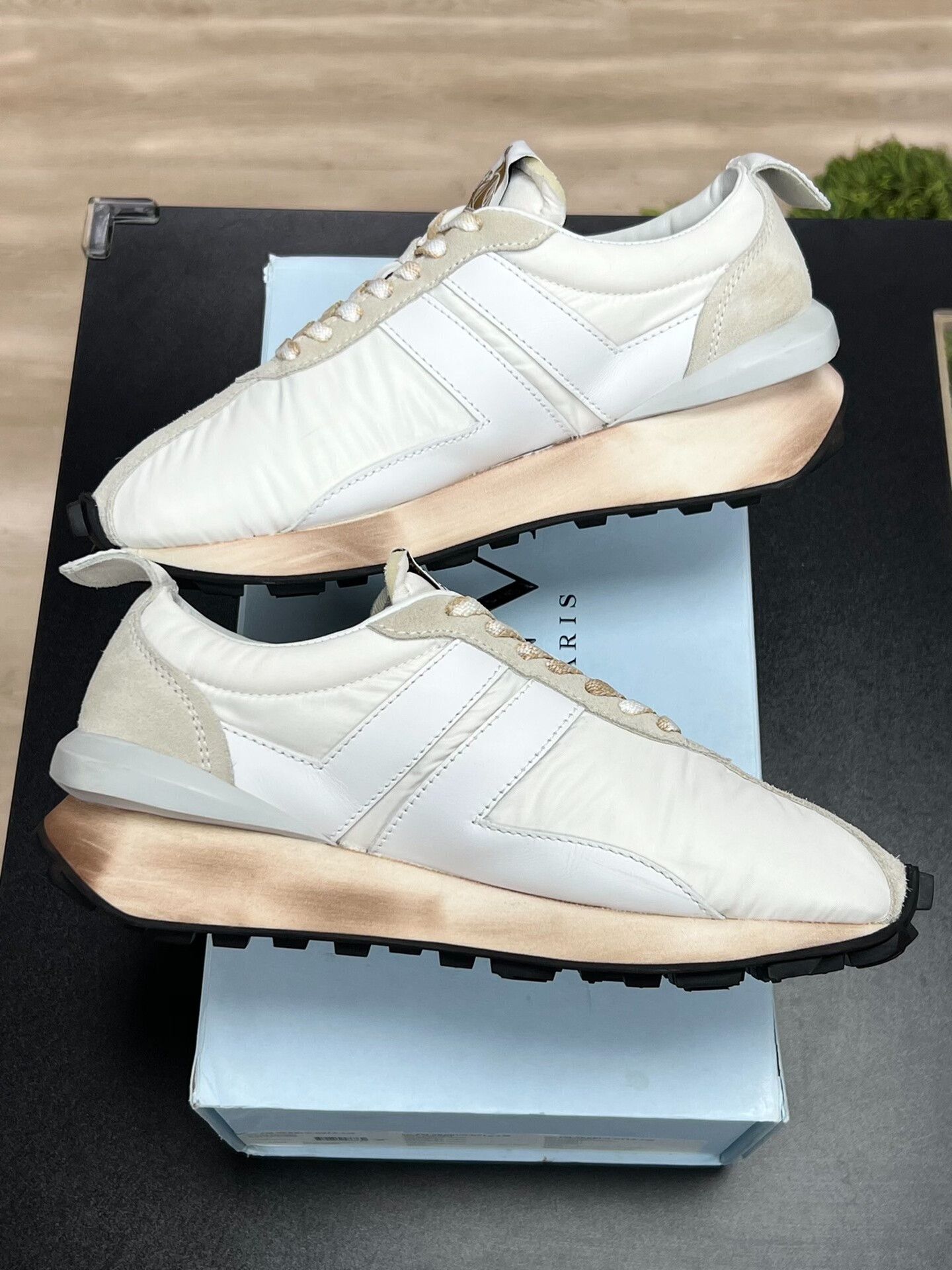 Lanvin Lanvin Casual White Lowtop Sneakers 8 Men Size US 8 / EU 41 - 6 Thumbnail