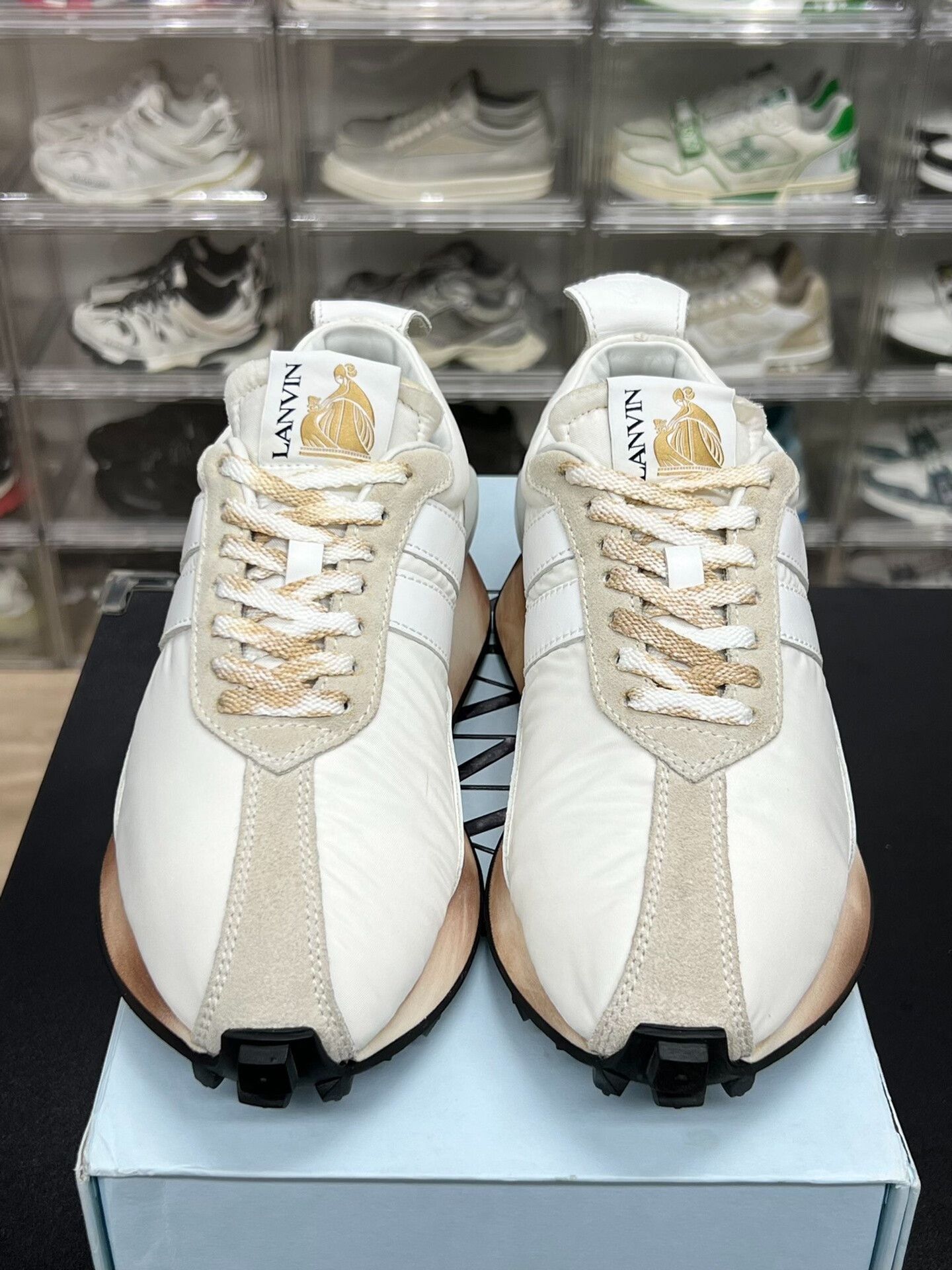 Lanvin Lanvin Casual White Lowtop Sneakers 8 Men Size US 8 / EU 41 - 2 Thumbnail