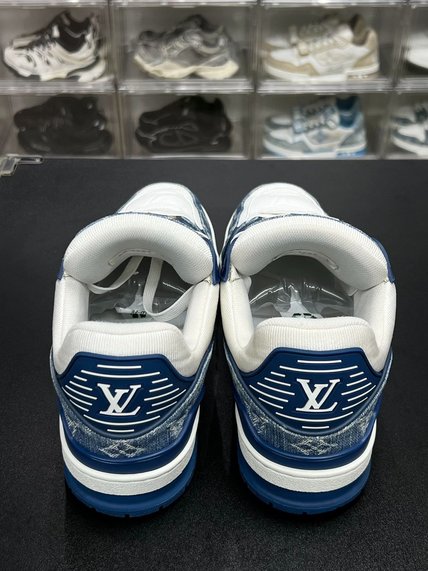 Louis Vuitton Louis Vuitton Training Denim Blue Lowtop Sneakers 10 Men Size US 10 / EU 43 - 7 Thumbnail