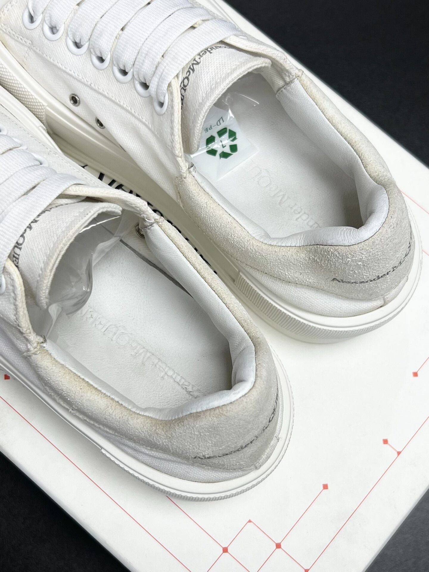 Alexander McQueen Alexander McQueen Canvas Lowtop Sneakers 8.5 Men Size US 8.5 / EU 41-42 - 4 Thumbnail