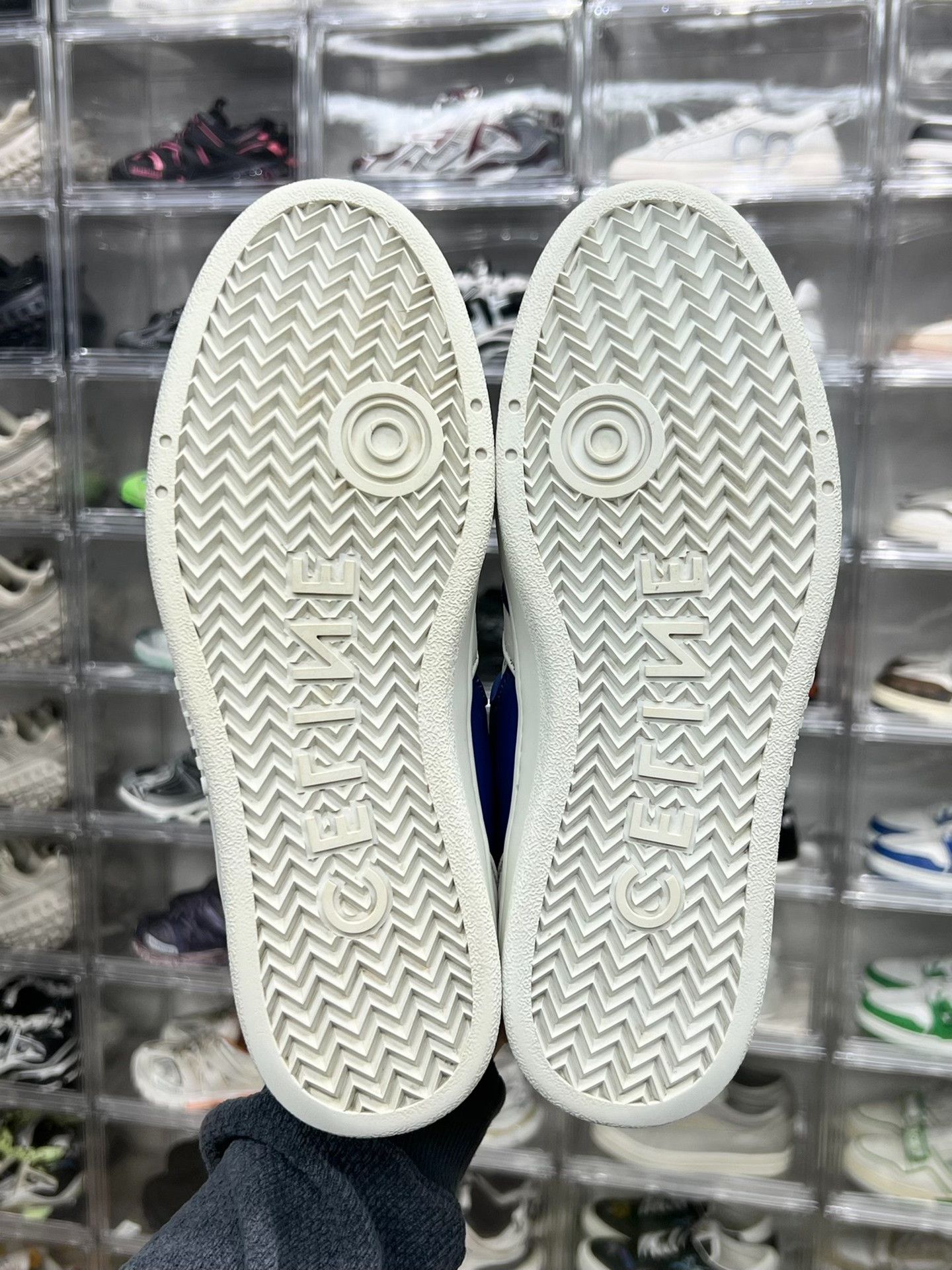 Celine Celine Blue Lowtop Sneakers 9 Men Size US 9 / EU 42 - 8 Thumbnail