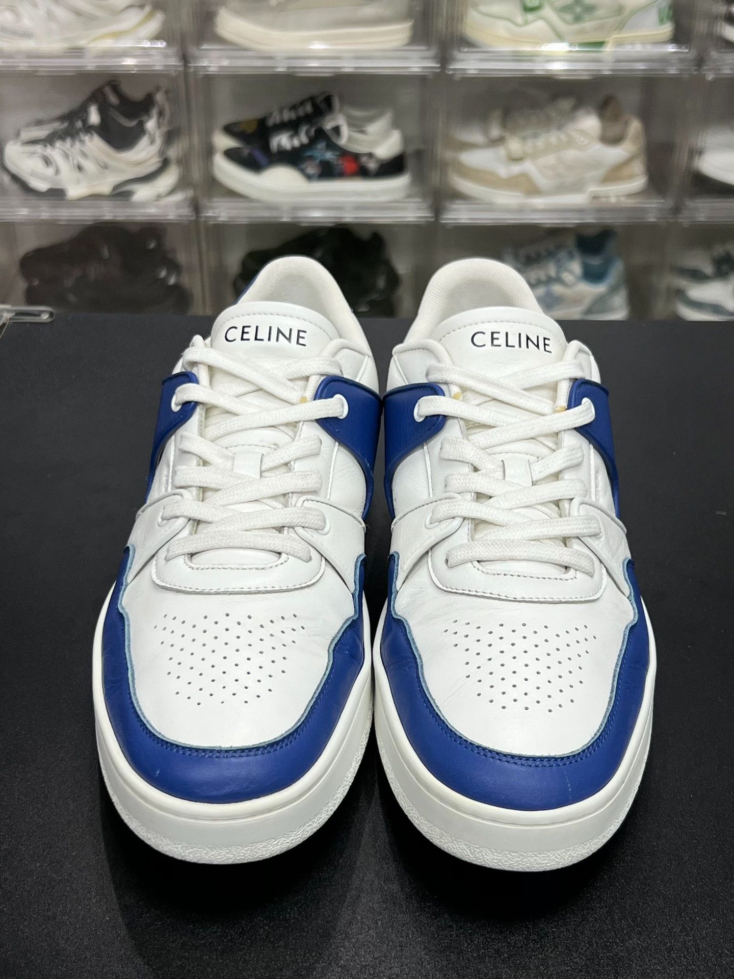 Celine Celine Blue Lowtop Sneakers 9 Men Size US 9 / EU 42 - 2 Thumbnail