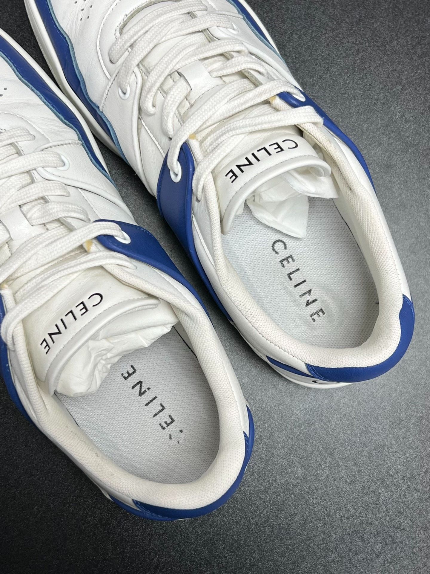 Celine Celine Blue Lowtop Sneakers 9 Men Size US 9 / EU 42 - 4 Thumbnail