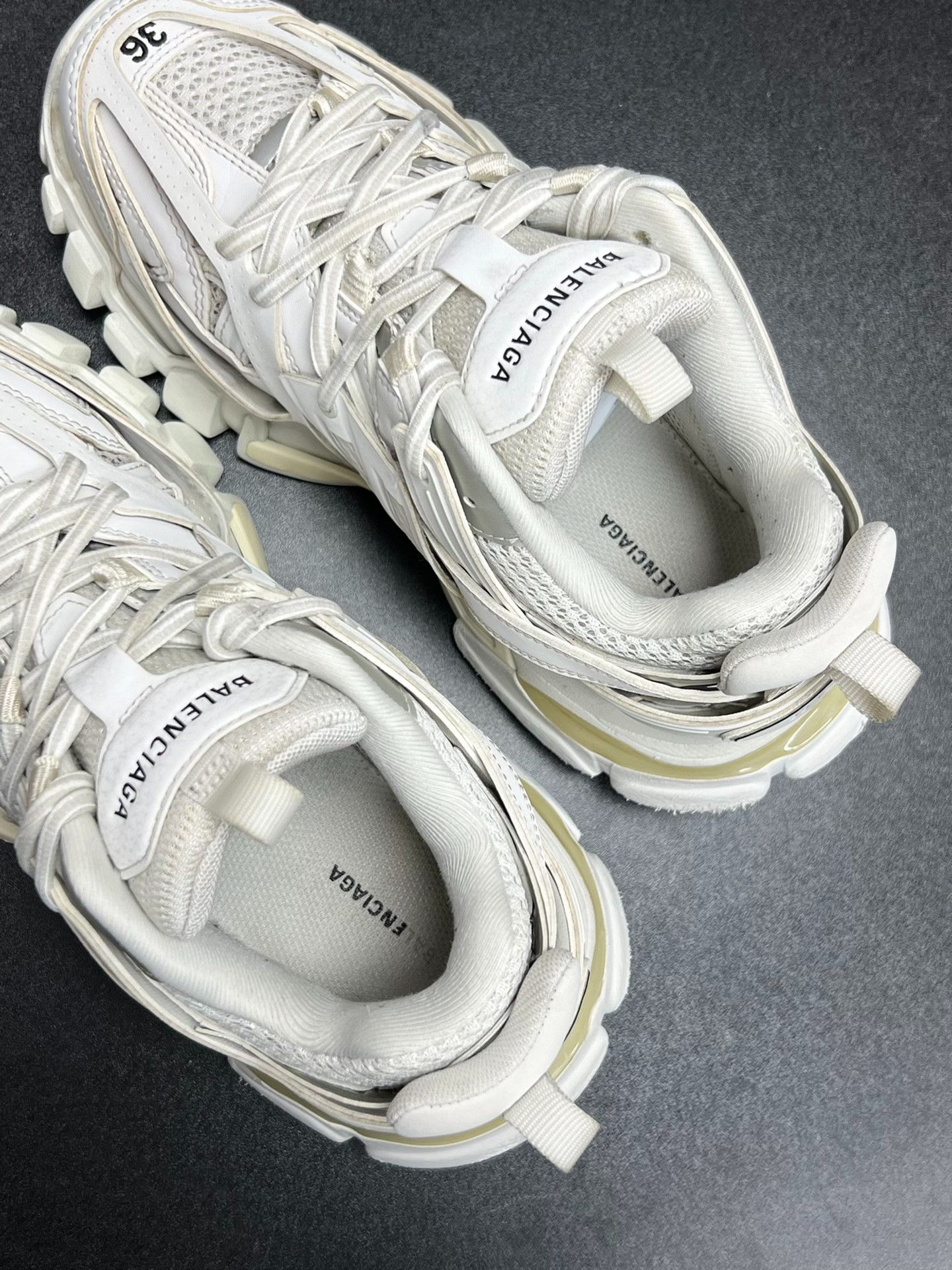 Balenciaga Balenciaga White Lowtop Sneakers us_6 Women Size US 6 / IT 36 - 4 Thumbnail