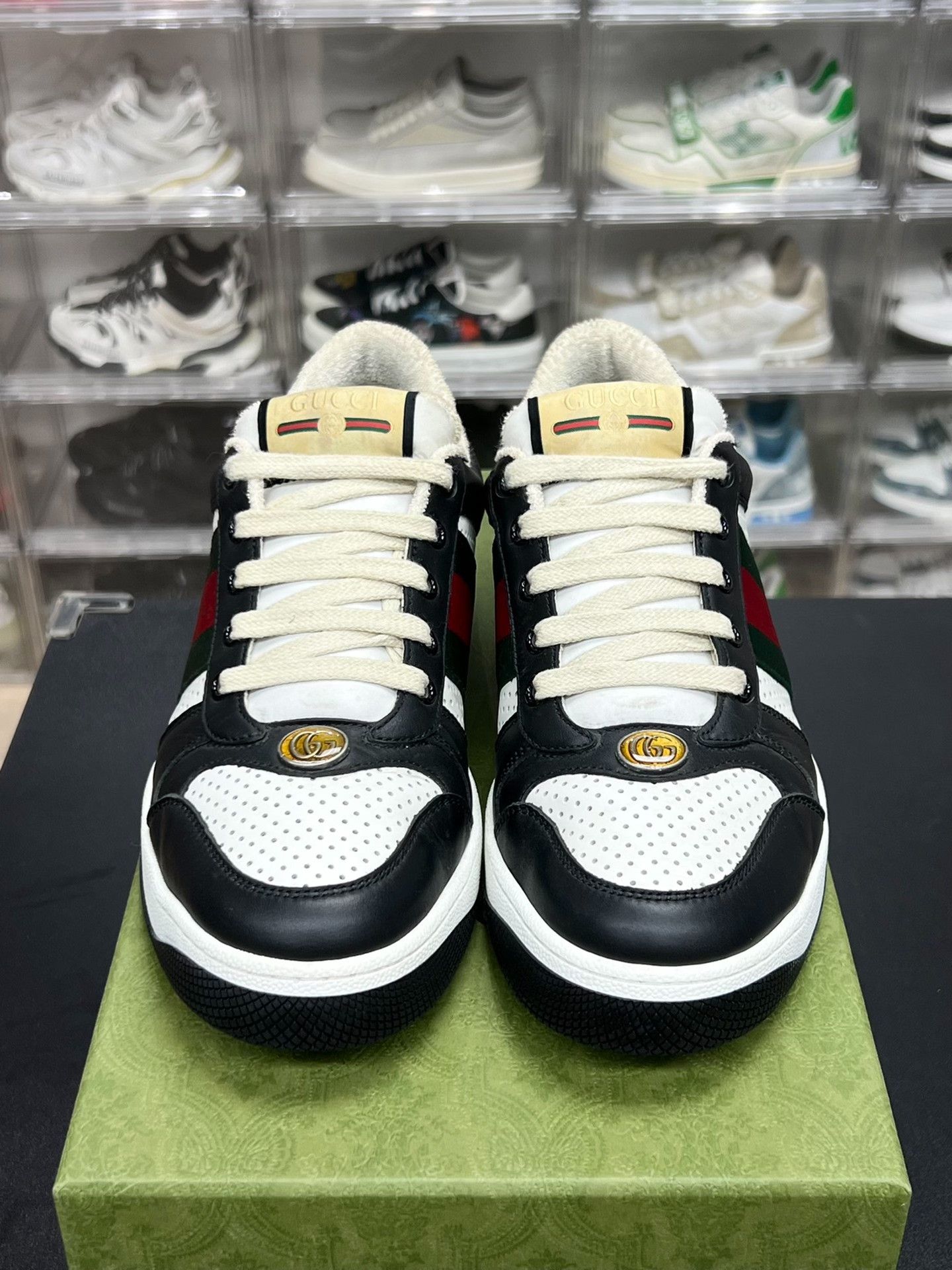 Gucci Gucci Black Lowtop Sneakers 7 Men Size US 7 / EU 40 - 2 Thumbnail