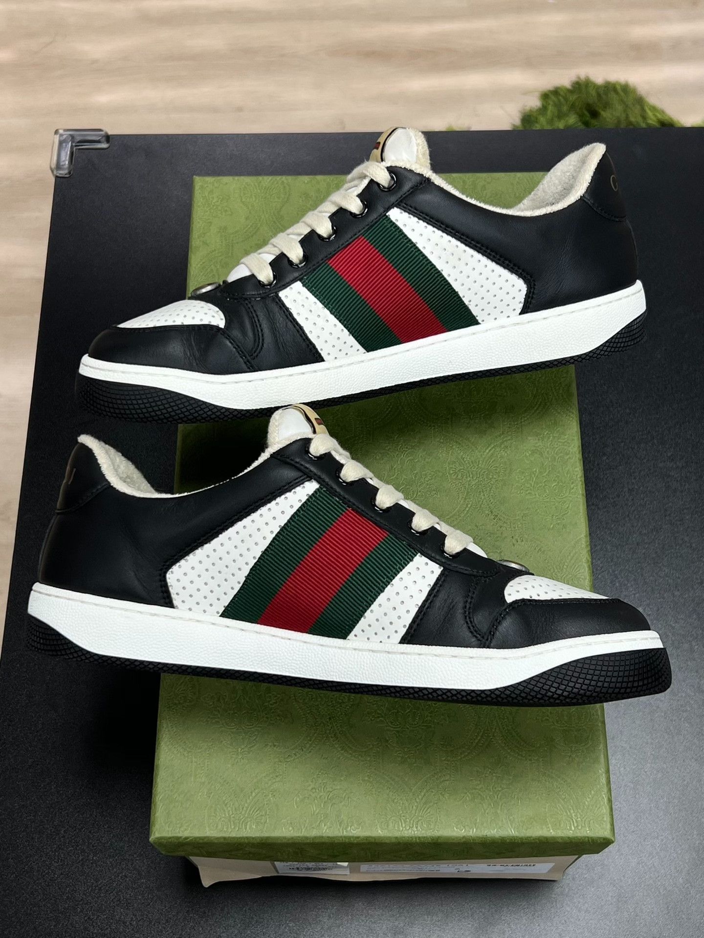 Gucci Gucci Black Lowtop Sneakers 7 Men Size US 7 / EU 40 - 6 Thumbnail