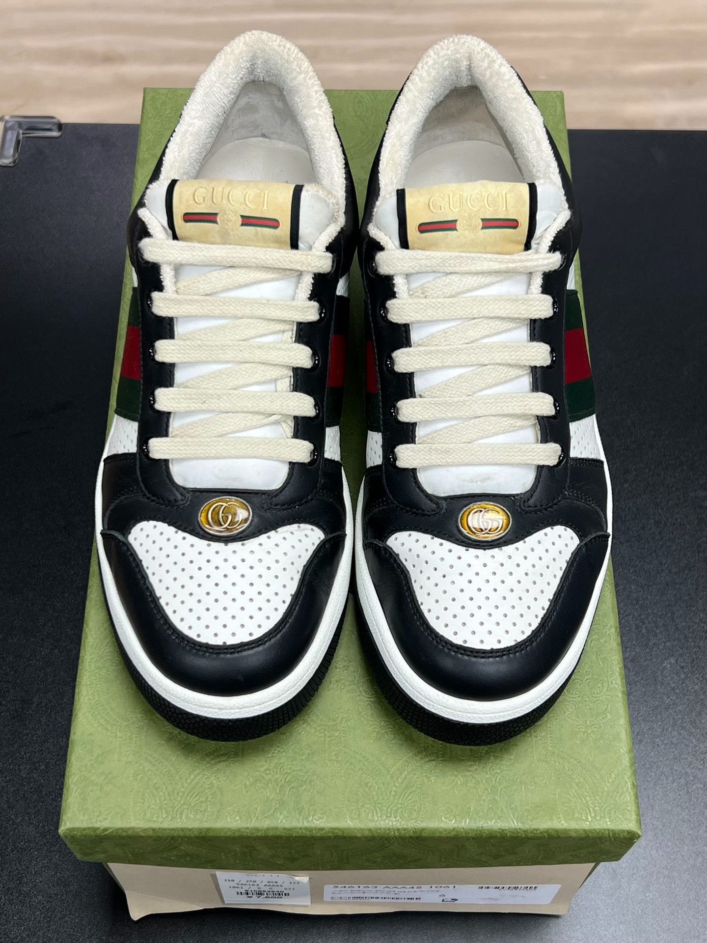 Gucci Gucci Black Lowtop Sneakers 7 Men Size US 7 / EU 40 - 3 Thumbnail