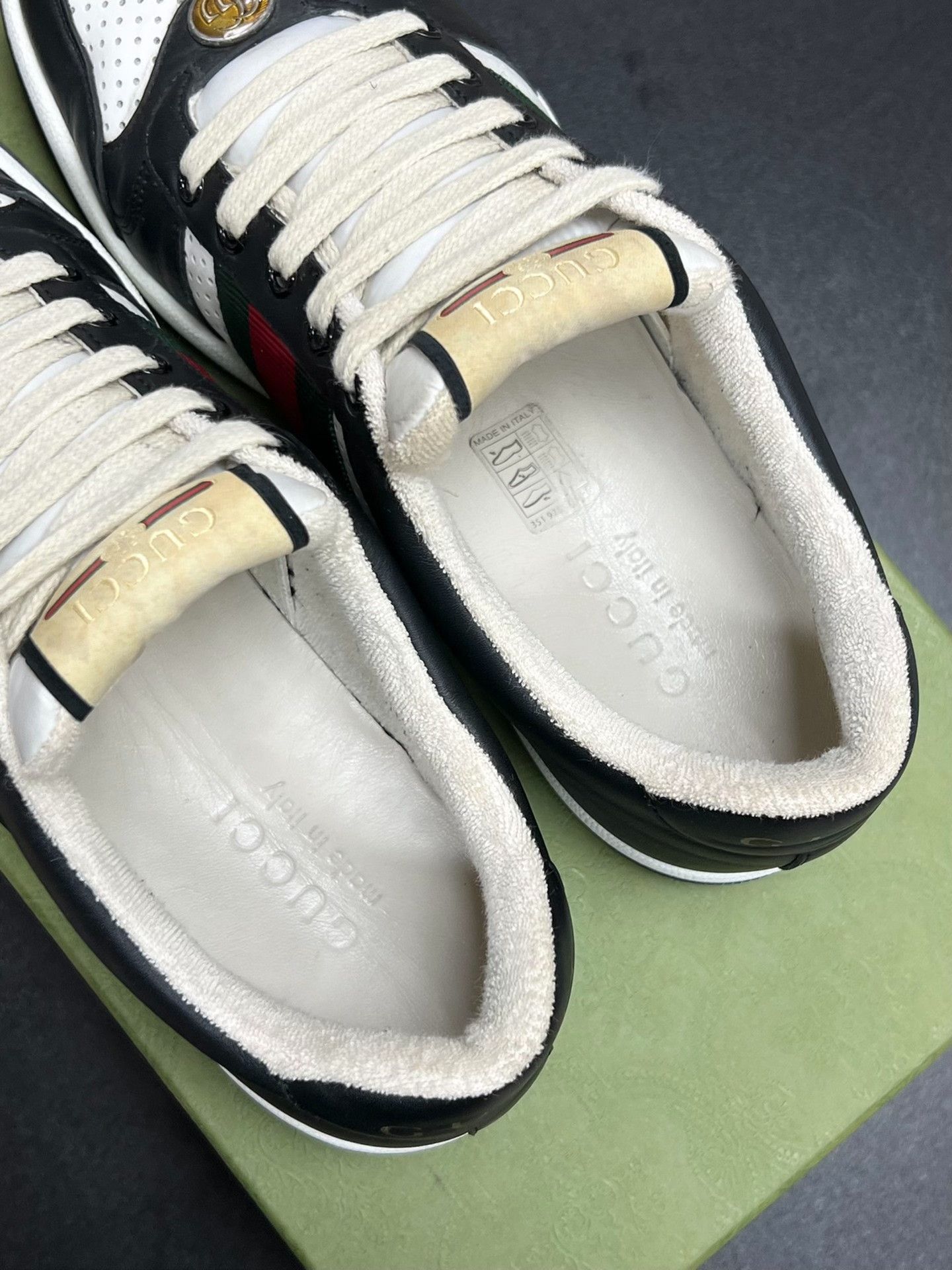 Gucci Gucci Black Lowtop Sneakers 7 Men Size US 7 / EU 40 - 4 Thumbnail