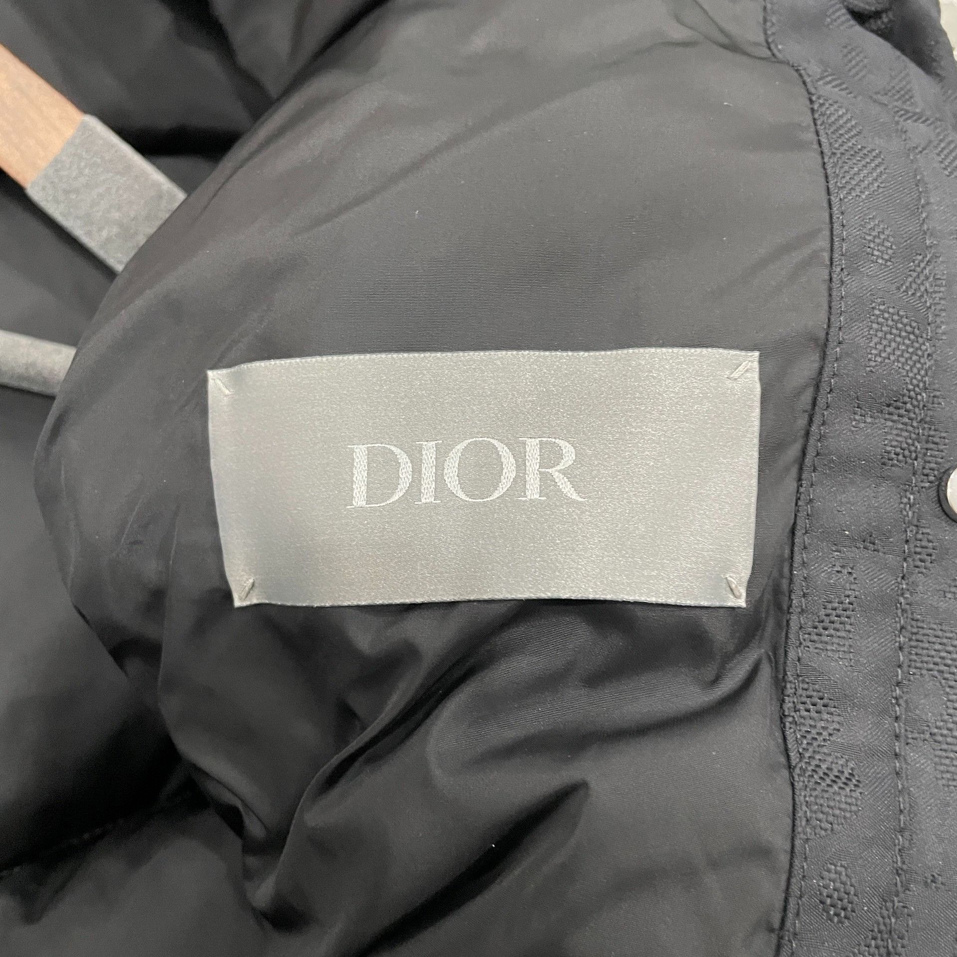 Dior Dior Oblique Jacquard Puffer Jacket 52 Size US L / EU 52-54 / 3 - 5 Thumbnail