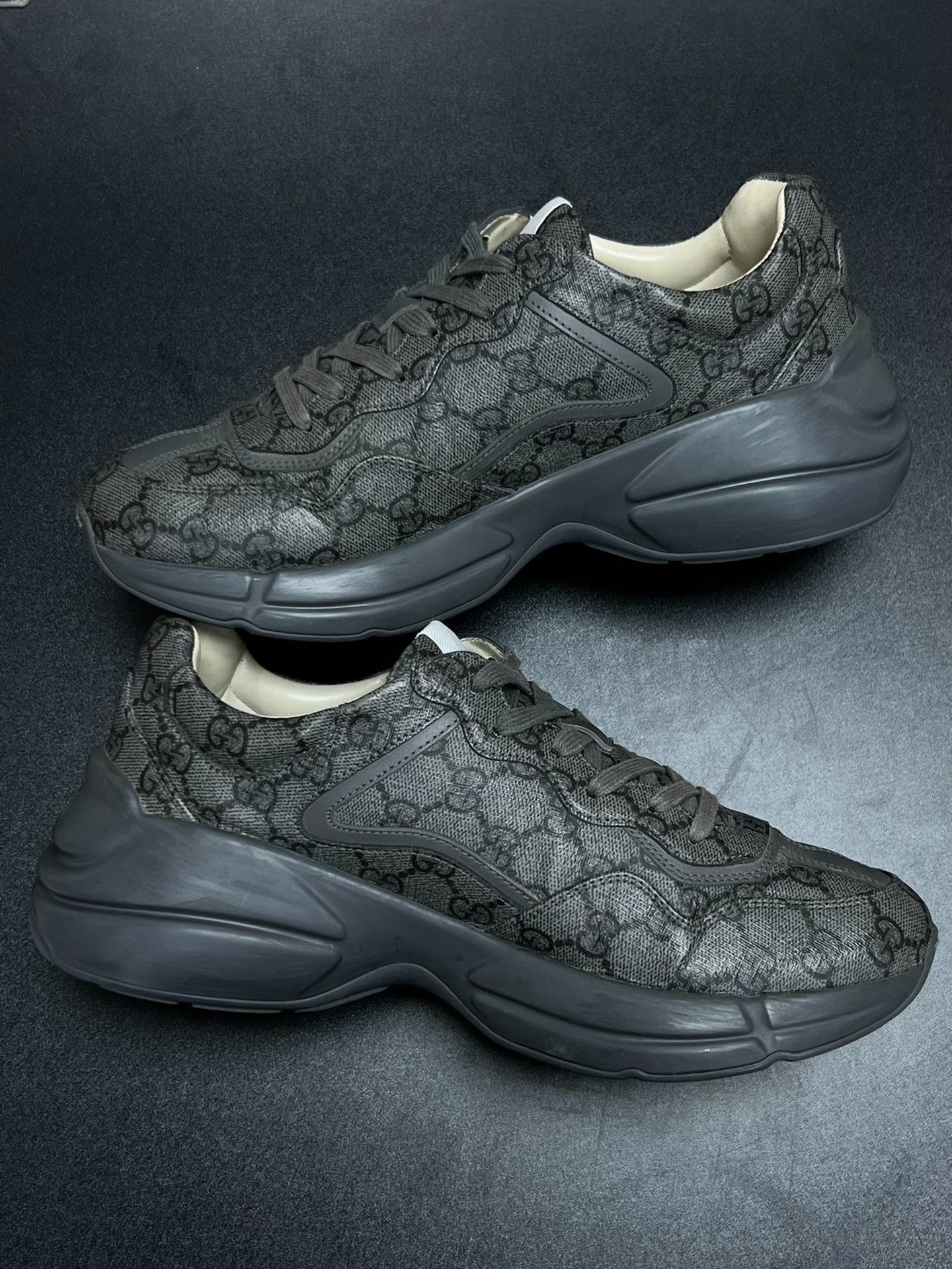 Gucci Gucci Retro Gray Lowtop Sneakers 8.5 Men Size US 8.5 / EU 41-42 - 6 Thumbnail