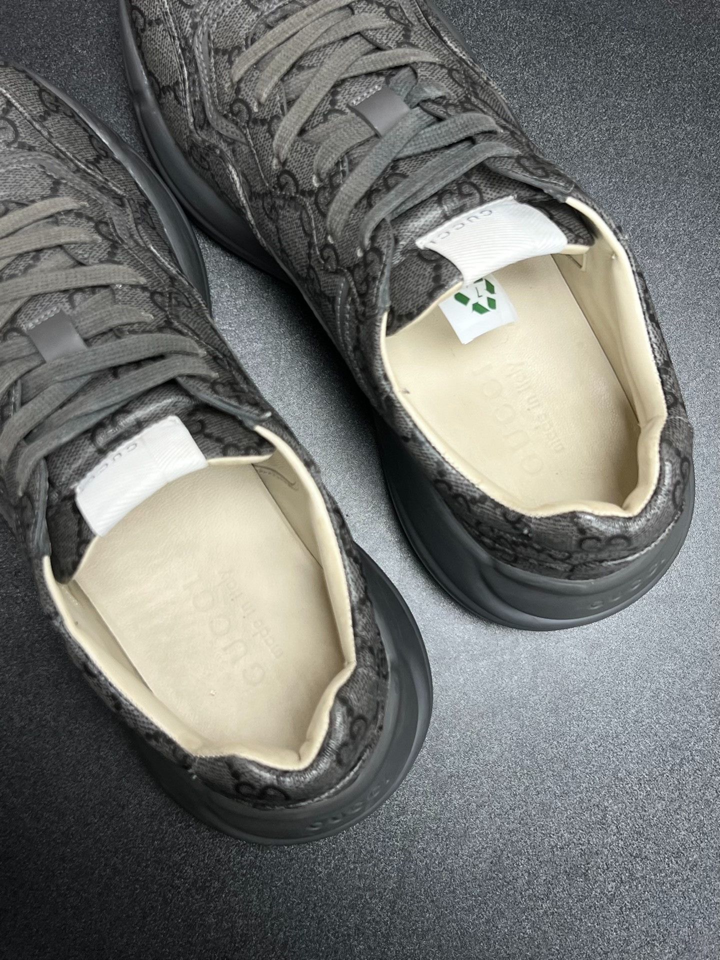 Gucci Gucci Retro Gray Lowtop Sneakers 8.5 Men Size US 8.5 / EU 41-42 - 4 Thumbnail