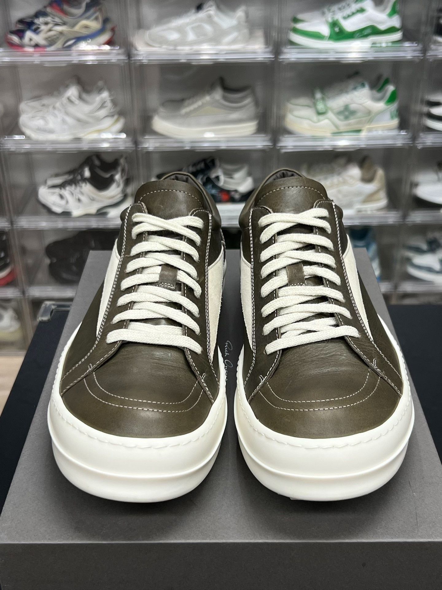 Rick Owens Rick Owens Brown Lowtop Sneakers 11 Men Size US 11 / EU 44 - 2 Thumbnail