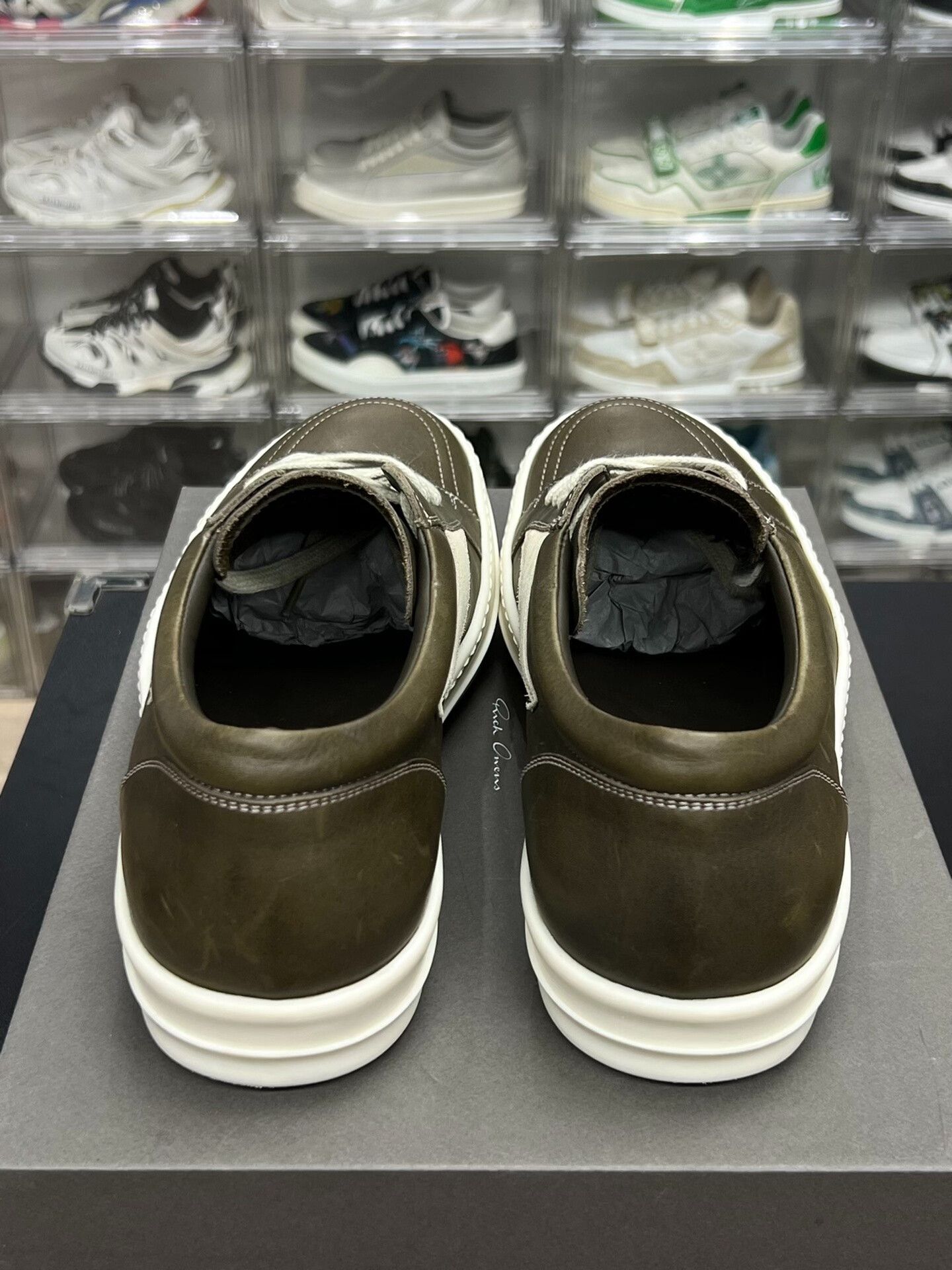 Rick Owens Rick Owens Brown Lowtop Sneakers 11 Men Size US 11 / EU 44 - 7 Thumbnail