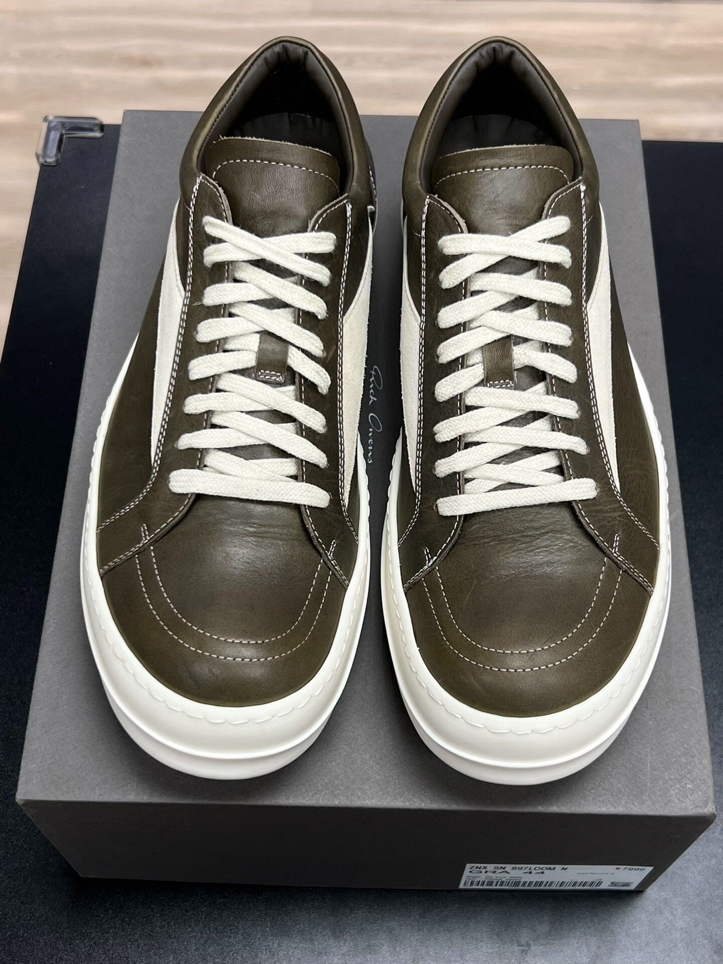 Rick Owens Rick Owens Brown Lowtop Sneakers 11 Men Size US 11 / EU 44 - 3 Thumbnail