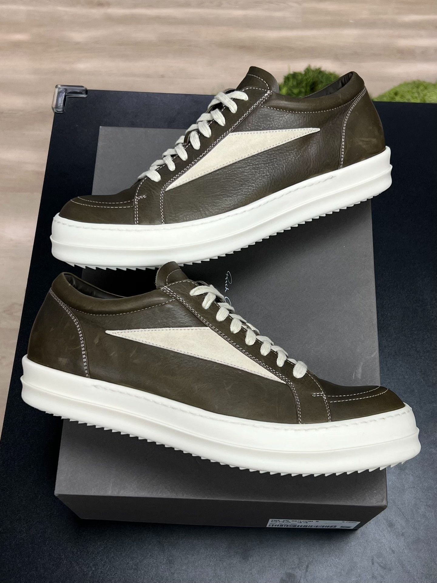 Rick Owens Rick Owens Brown Lowtop Sneakers 11 Men Size US 11 / EU 44 - 5 Thumbnail