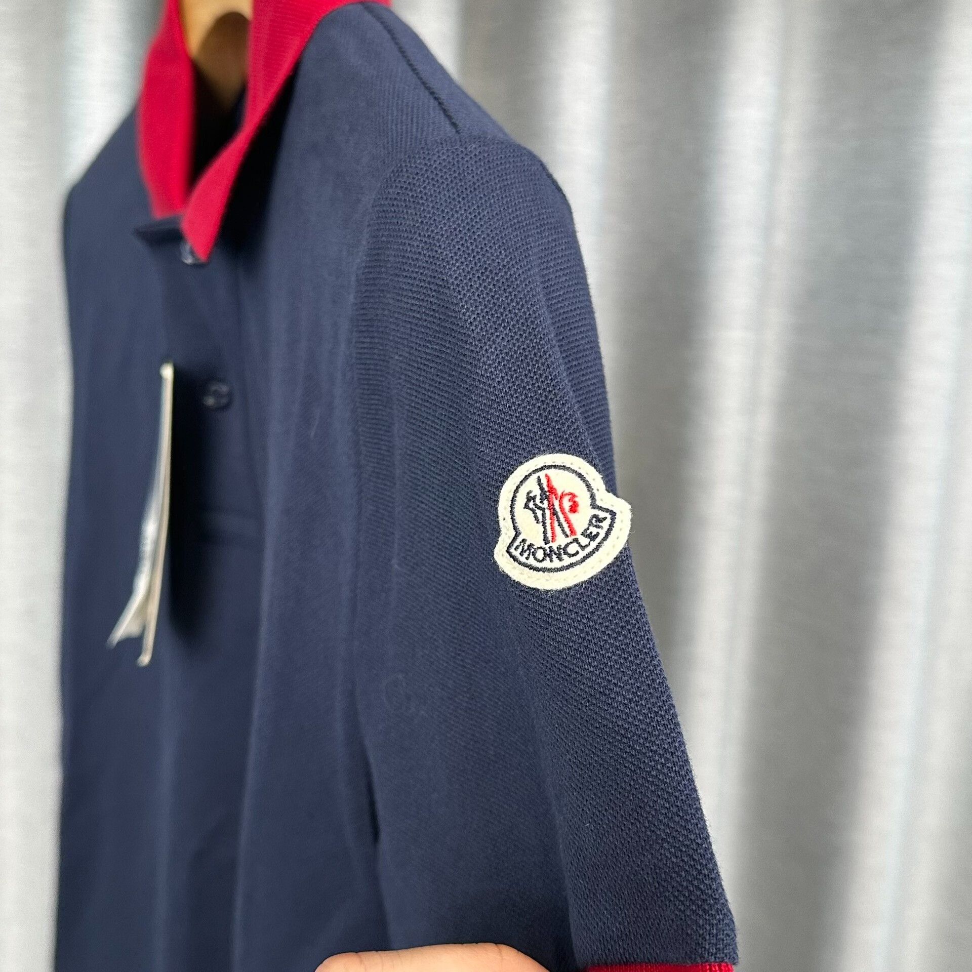 Moncler Moncler Contrast Trim Polo Shirt XS Size US XS / EU 42 / 0 - 4 Thumbnail