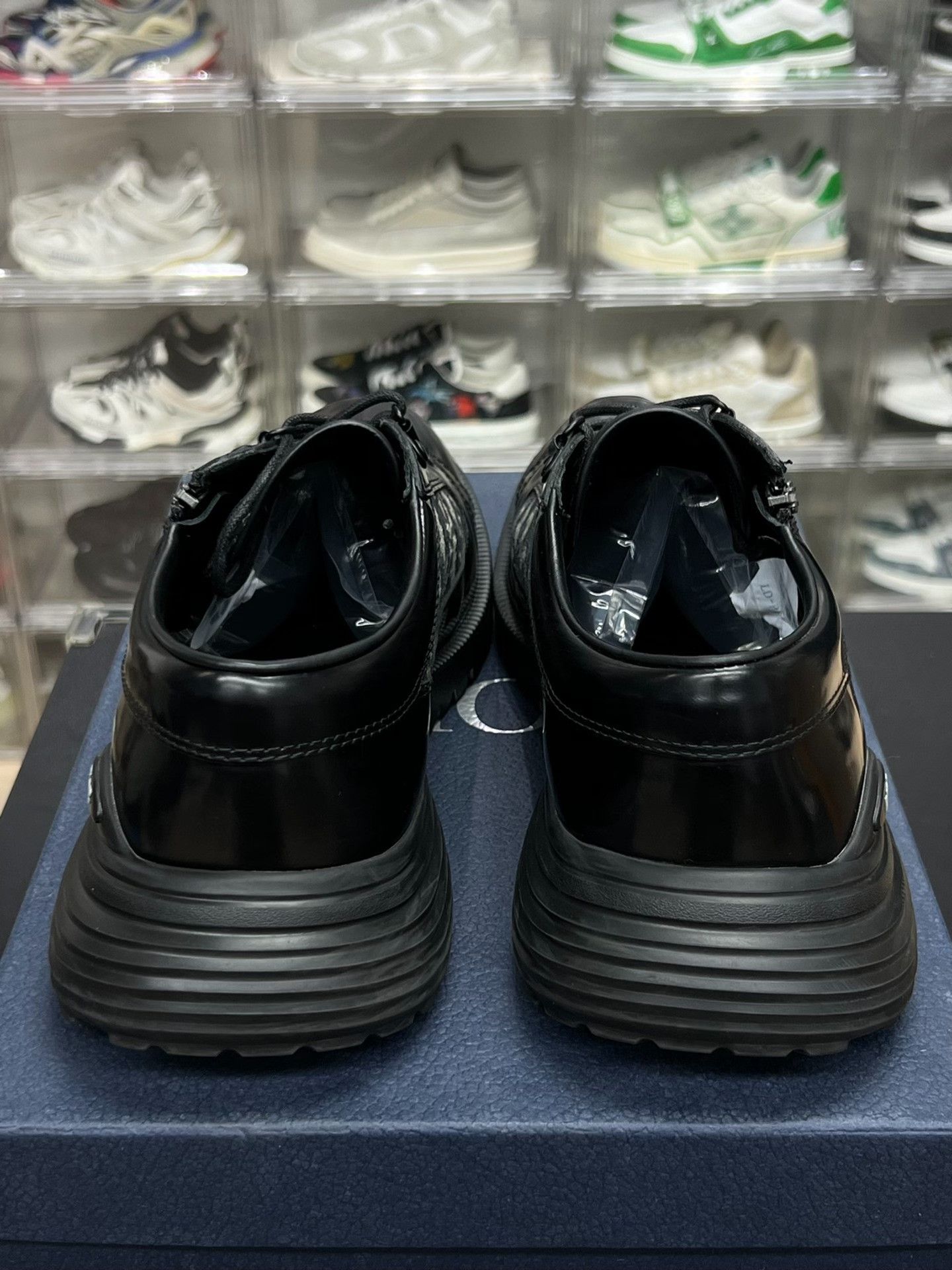 Dior Dior Printed Black Lowtop Sneakers 10 Men Size US 10 / EU 43 - 6 Thumbnail
