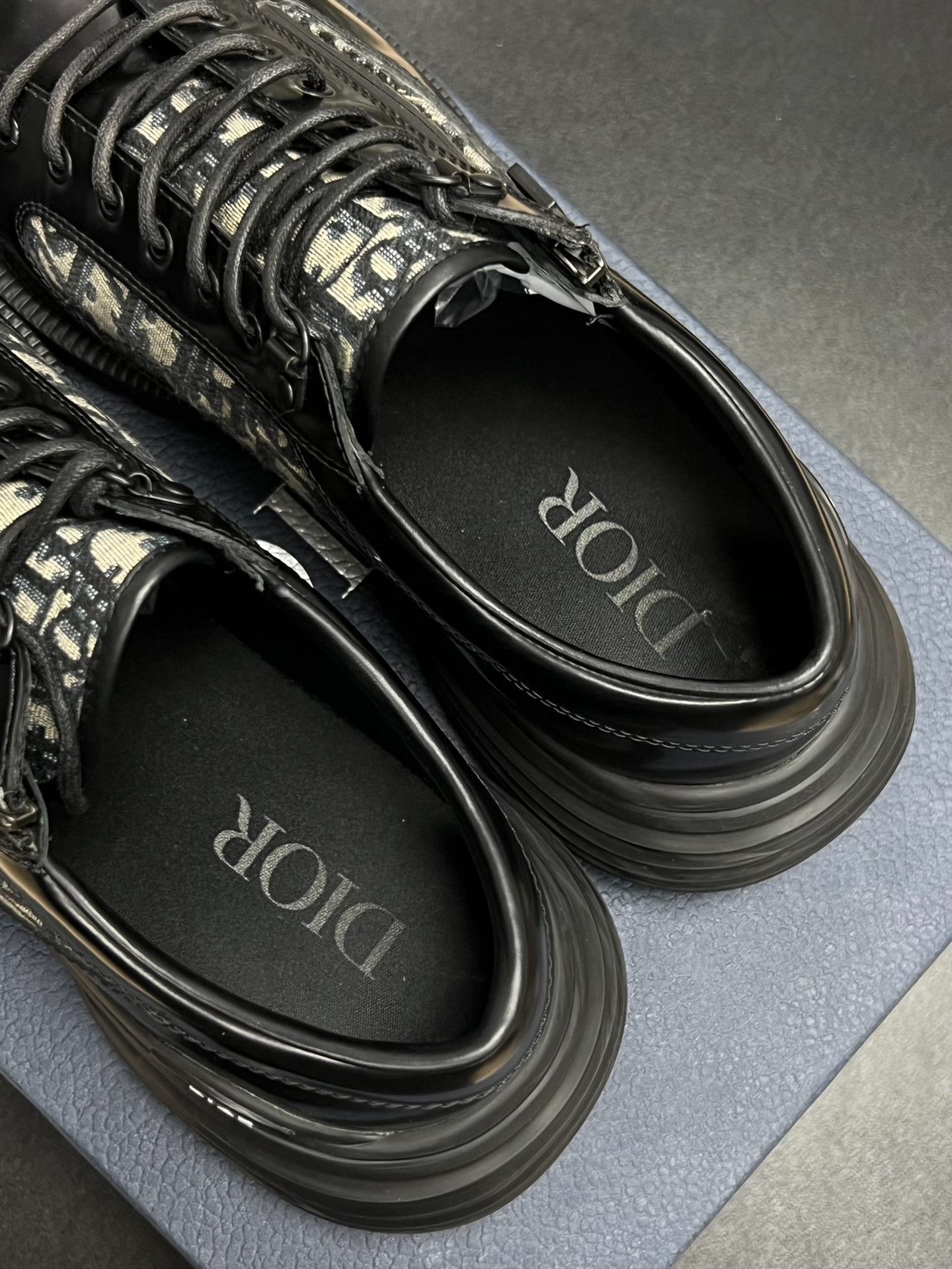 Dior Dior Printed Black Lowtop Sneakers 10 Men Size US 10 / EU 43 - 3 Thumbnail