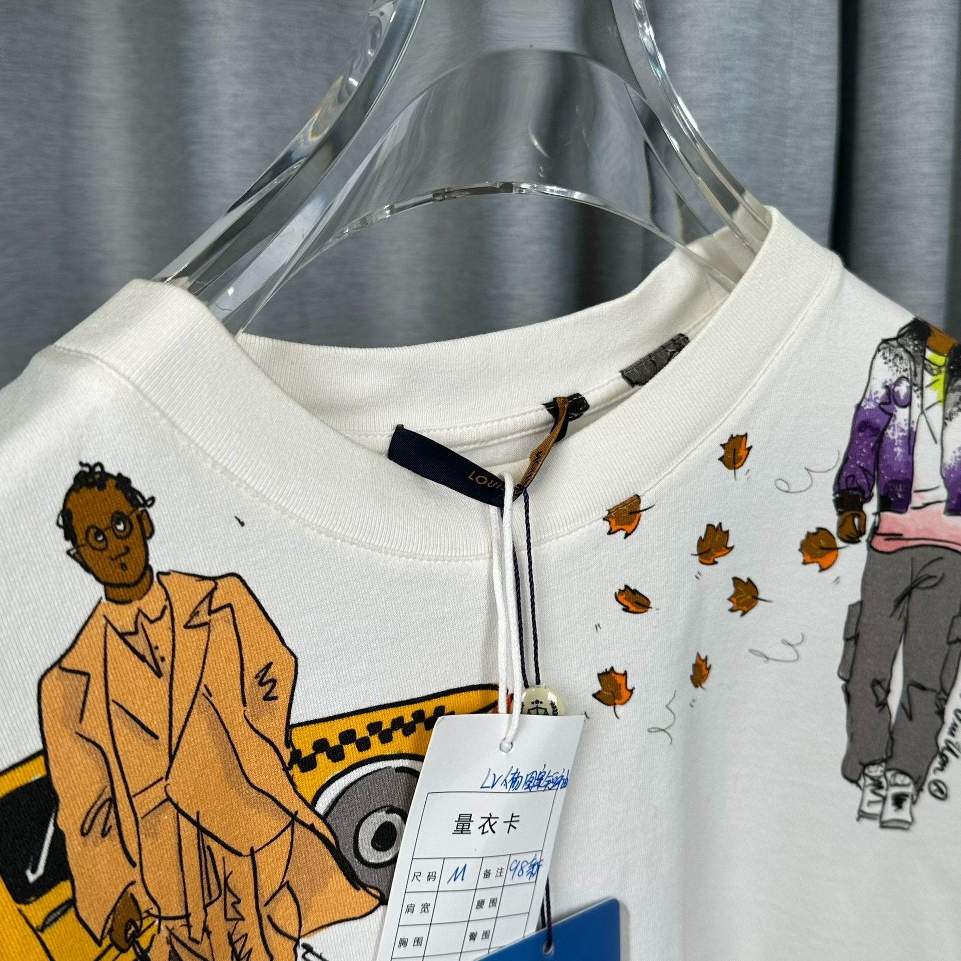 Louis Vuitton Louis Vuitton City Graphic Print T-Shirt M Size US M / EU 48-50 / 2 - 7 Thumbnail