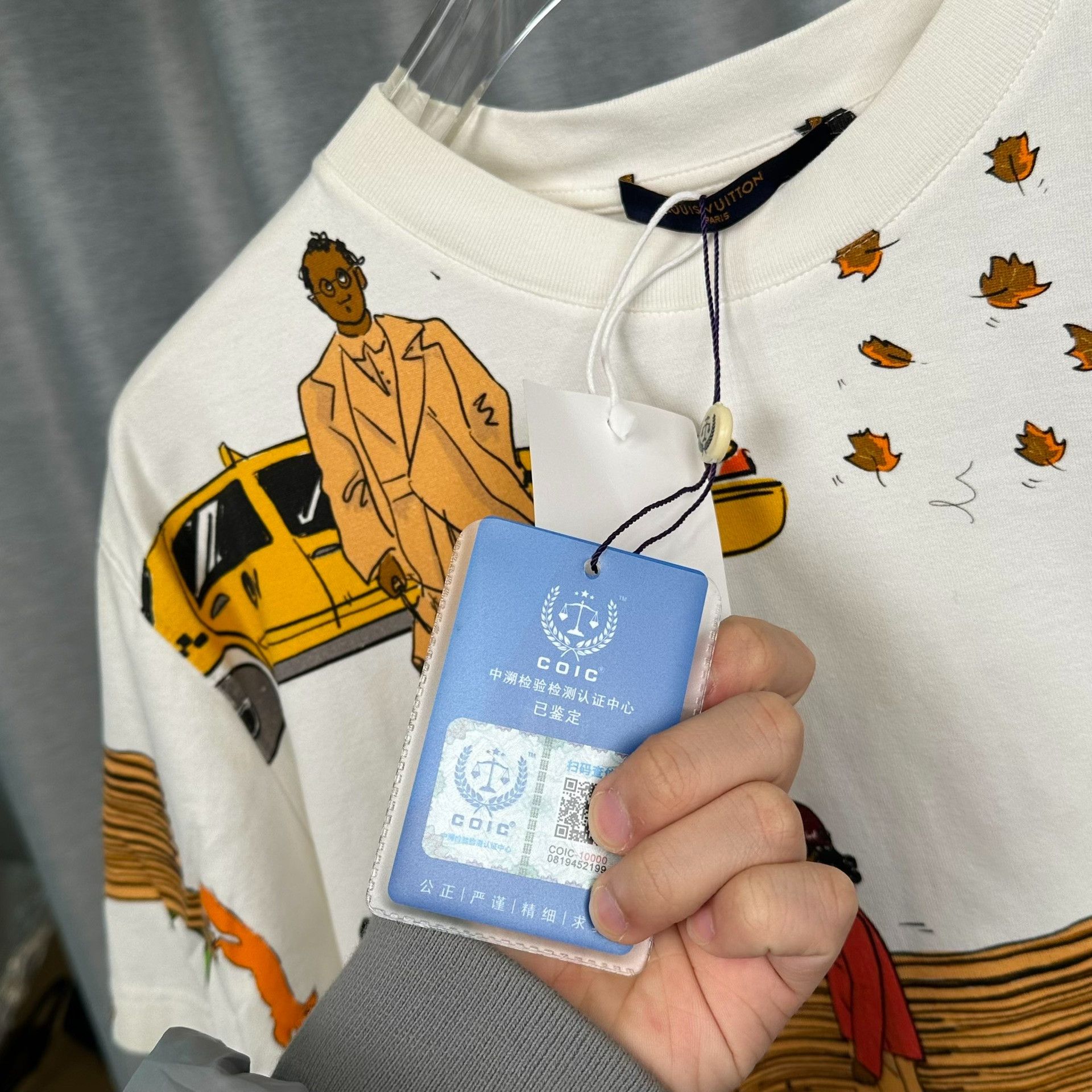 Louis Vuitton Louis Vuitton City Graphic Print T-Shirt M Size US M / EU 48-50 / 2 - 4 Thumbnail