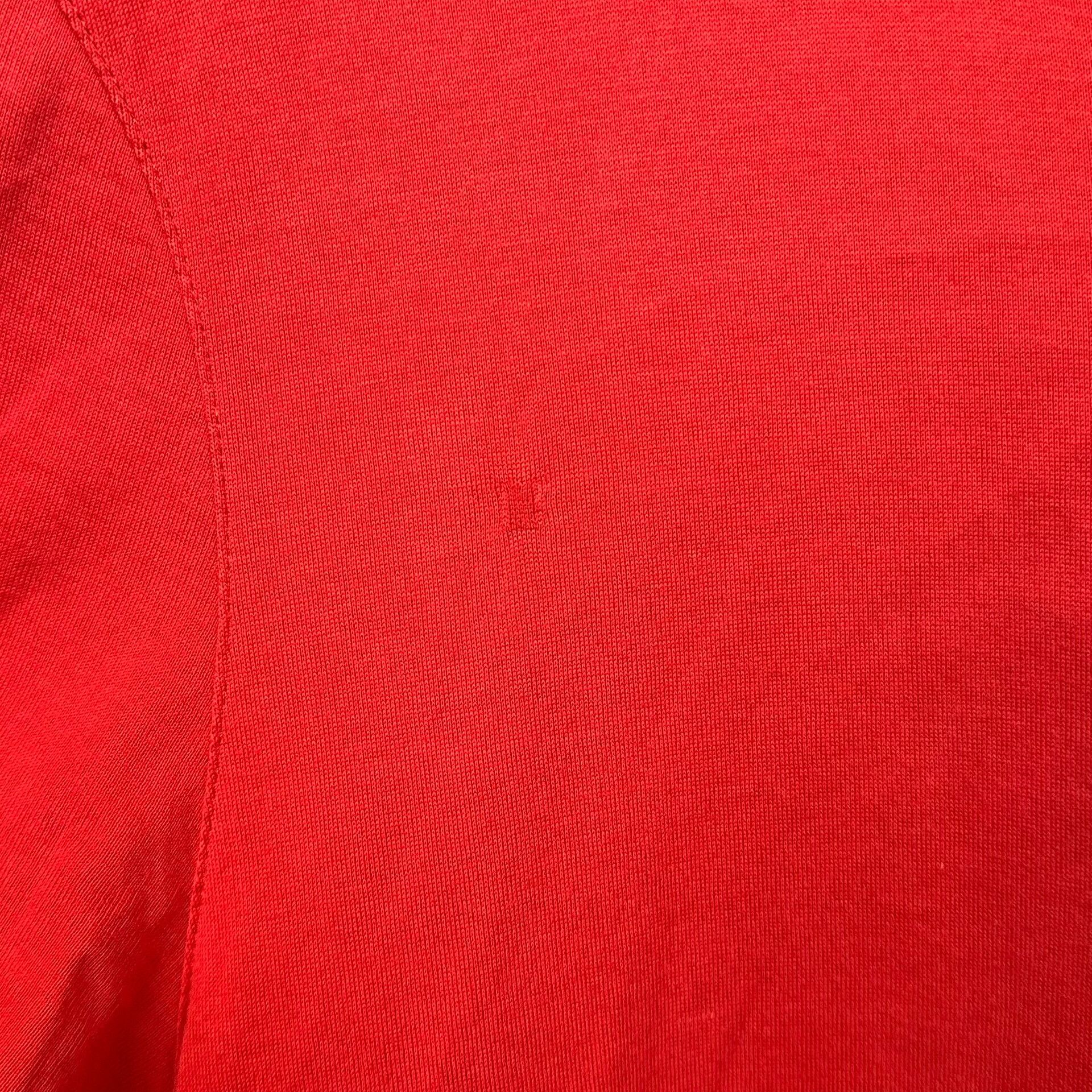 Louis Vuitton Louis Vuitton Red Logo Embroidery T-Shirt S Size US S / EU 44-46 / 1 - 5 Thumbnail