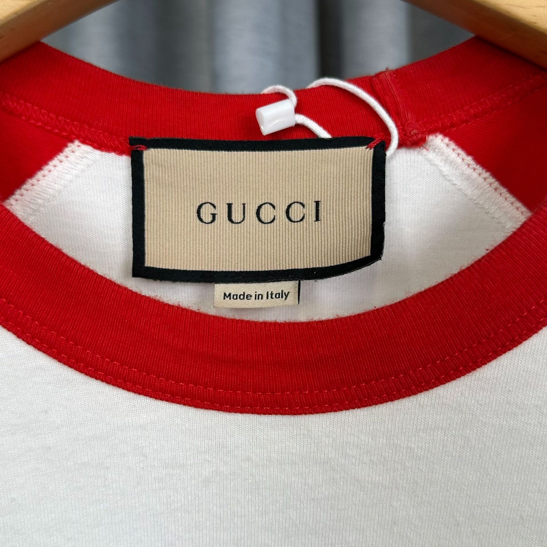 Gucci Gucci Chain Print Logo T-Shirt Size L Size US L / EU 52-54 / 3 - 5 Thumbnail