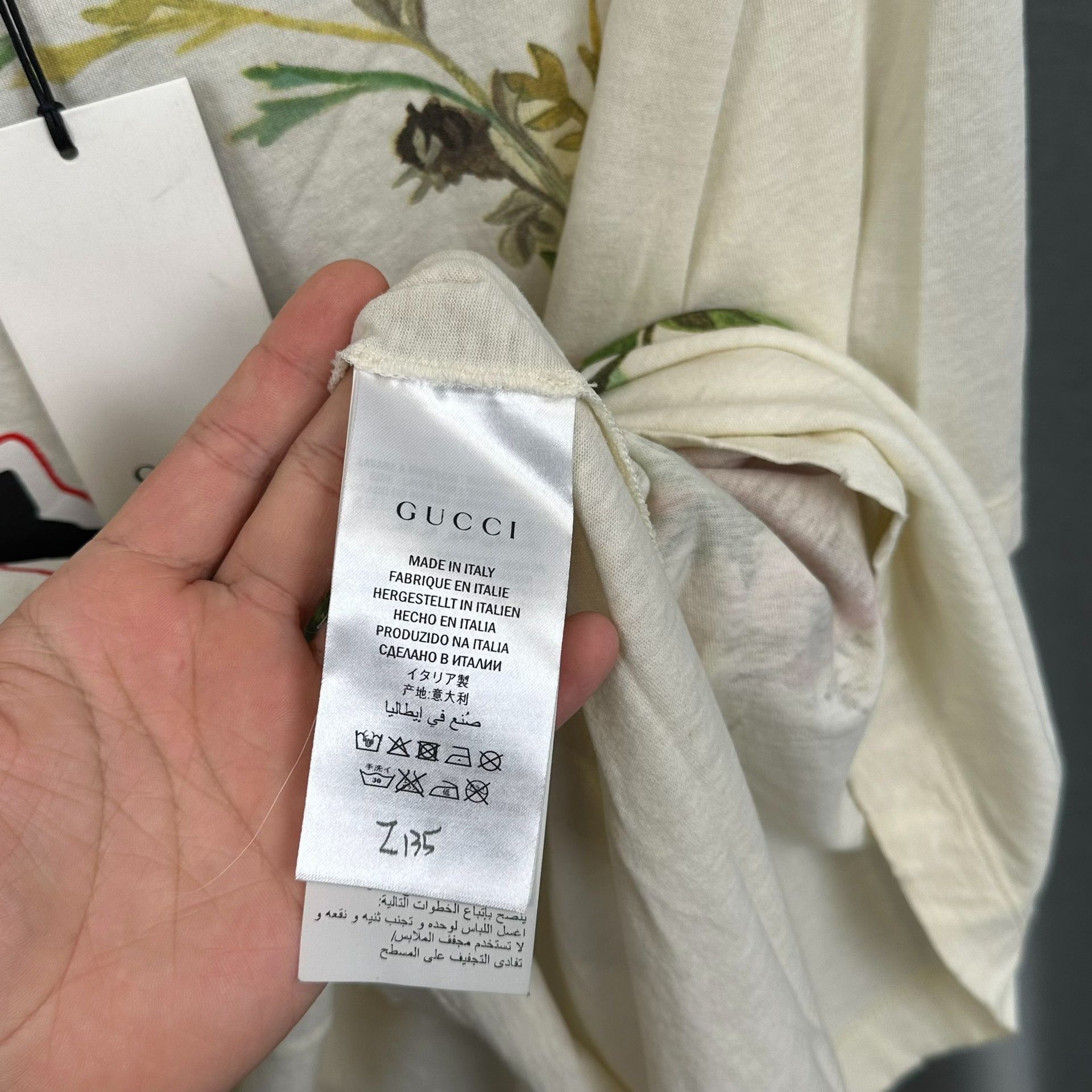 Gucci Gucci Panther 25 Floral T-Shirt XL Size US XL / EU 56 / 4 - 7 Thumbnail
