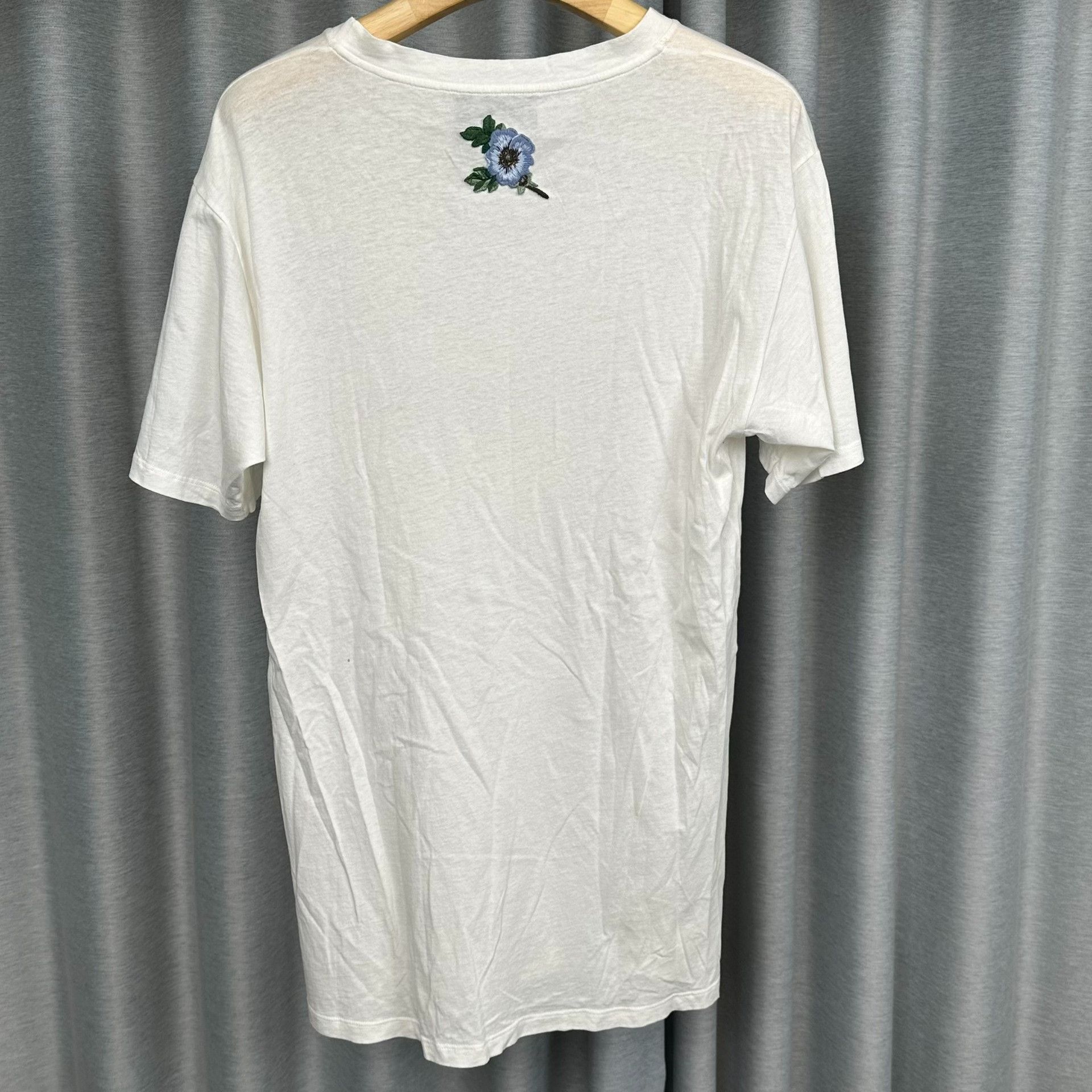 Gucci Gucci Flower Embroidery Logo T-Shirt Size M Size US M / EU 48-50 / 2 - 3 Thumbnail