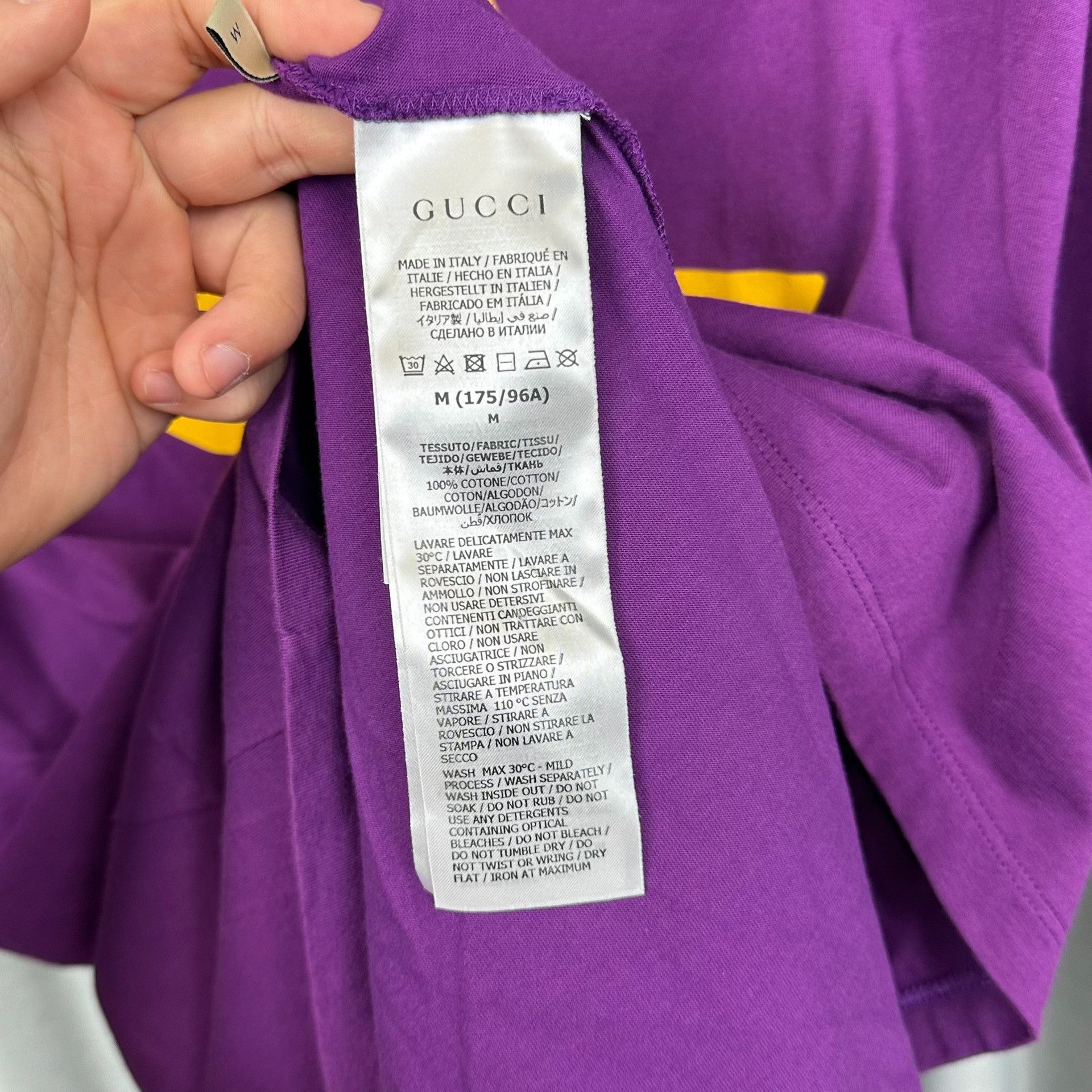 Gucci Gucci Blueberry Print T-Shirt M Size US M / EU 48-50 / 2 - 6 Thumbnail