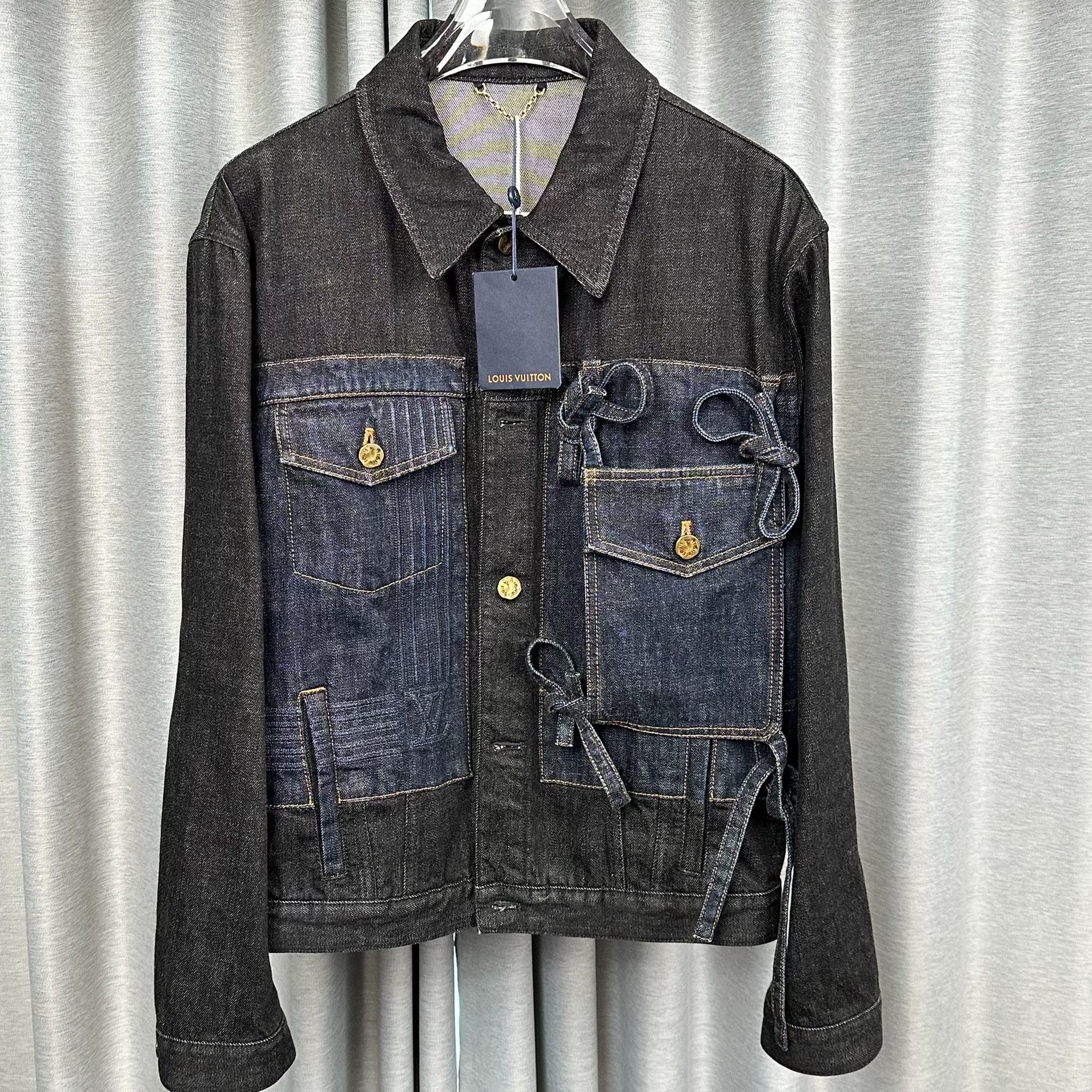 Louis Vuitton Louis Vuitton Contrast Stitch Denim Jacket 50 Size US M / EU 48-50 / 2 - 2 Thumbnail