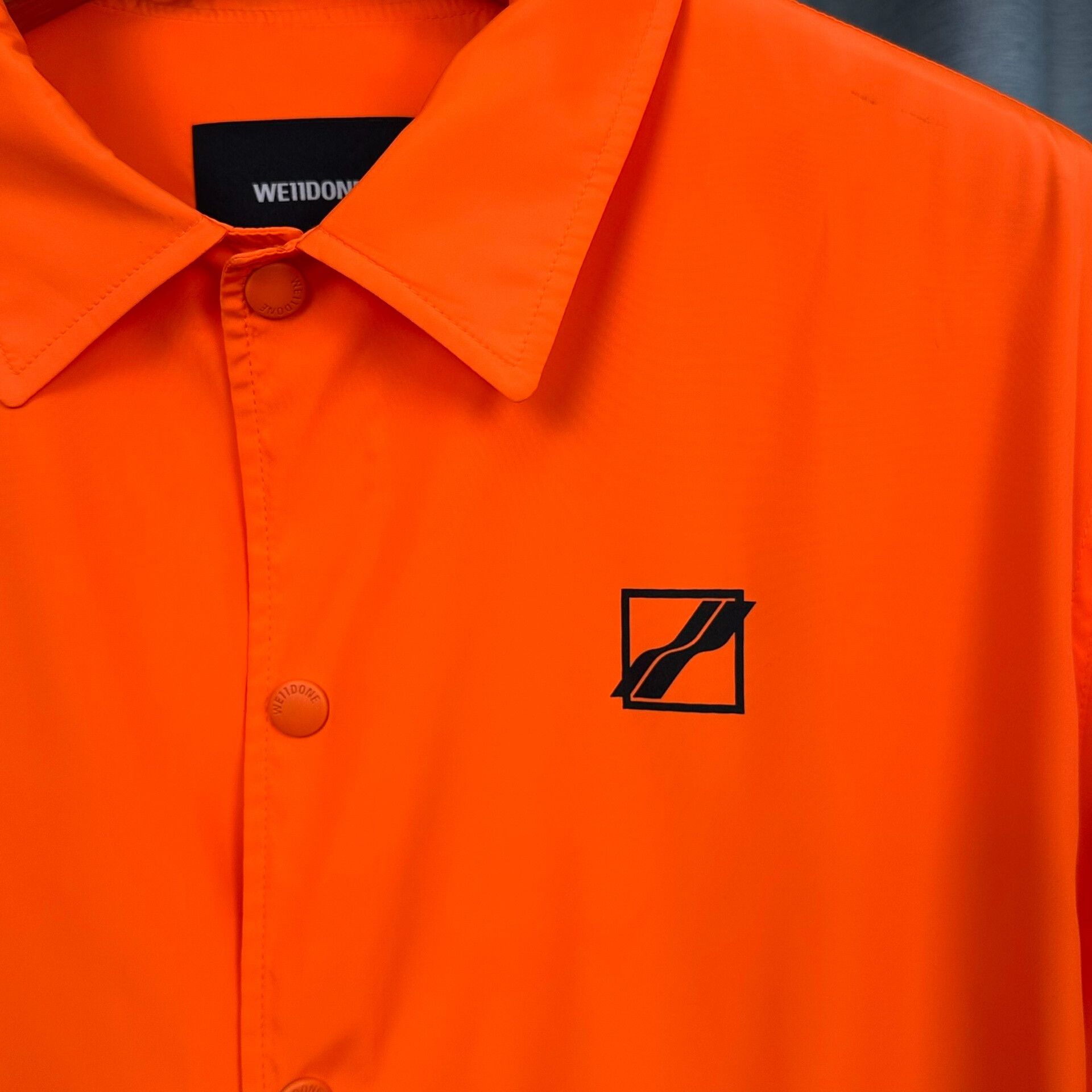 WE11DONE WE11DONE Logo Coach Jacket Size S Size US S / EU 44-46 / 1 - 4 Thumbnail