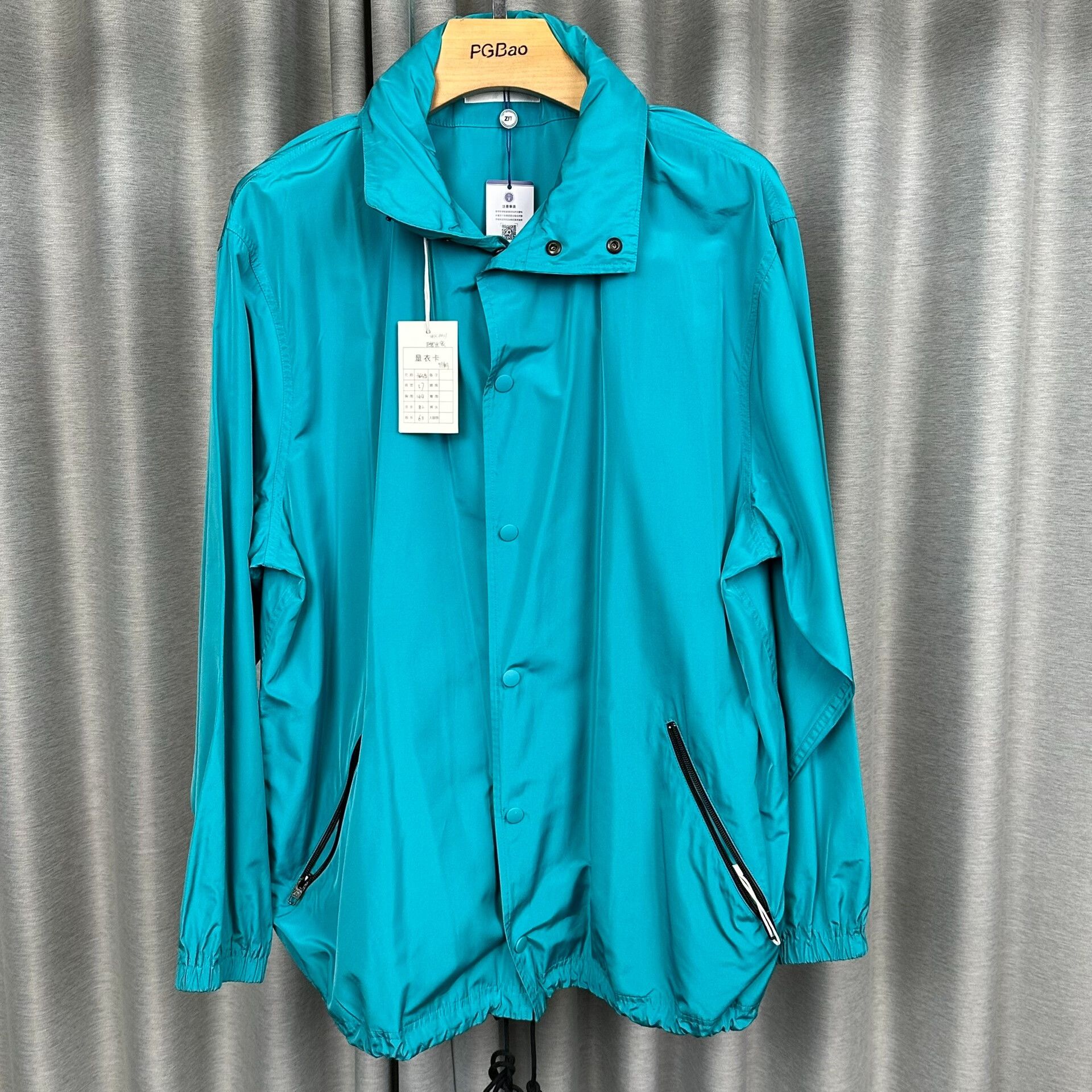 Balenciaga Balenciaga Logo Back Zip Sleeve Windbreaker 36 Size XS / US 0-2 / IT 36-38 - 2 Thumbnail
