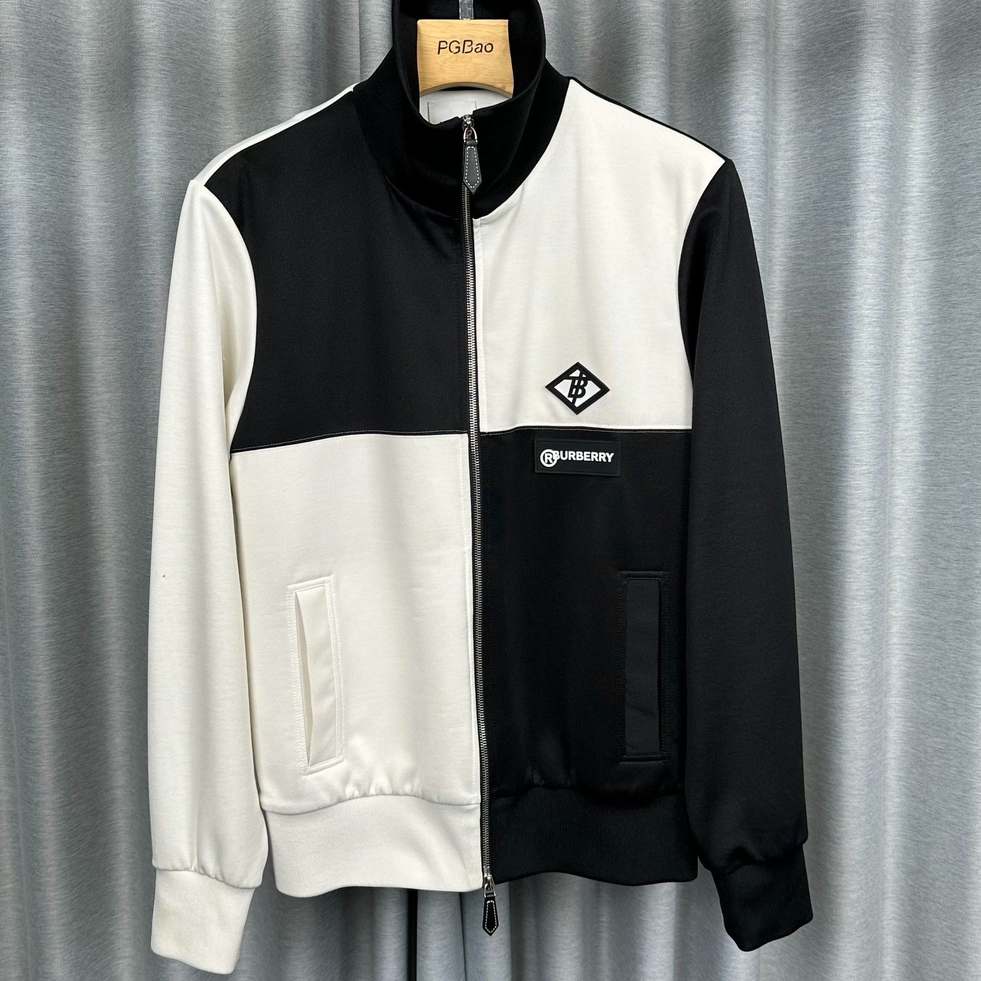 Burberry Burberry Colorblock TB Logo Zip Jacket Size S Size US S / EU 44-46 / 1 - 2 Thumbnail