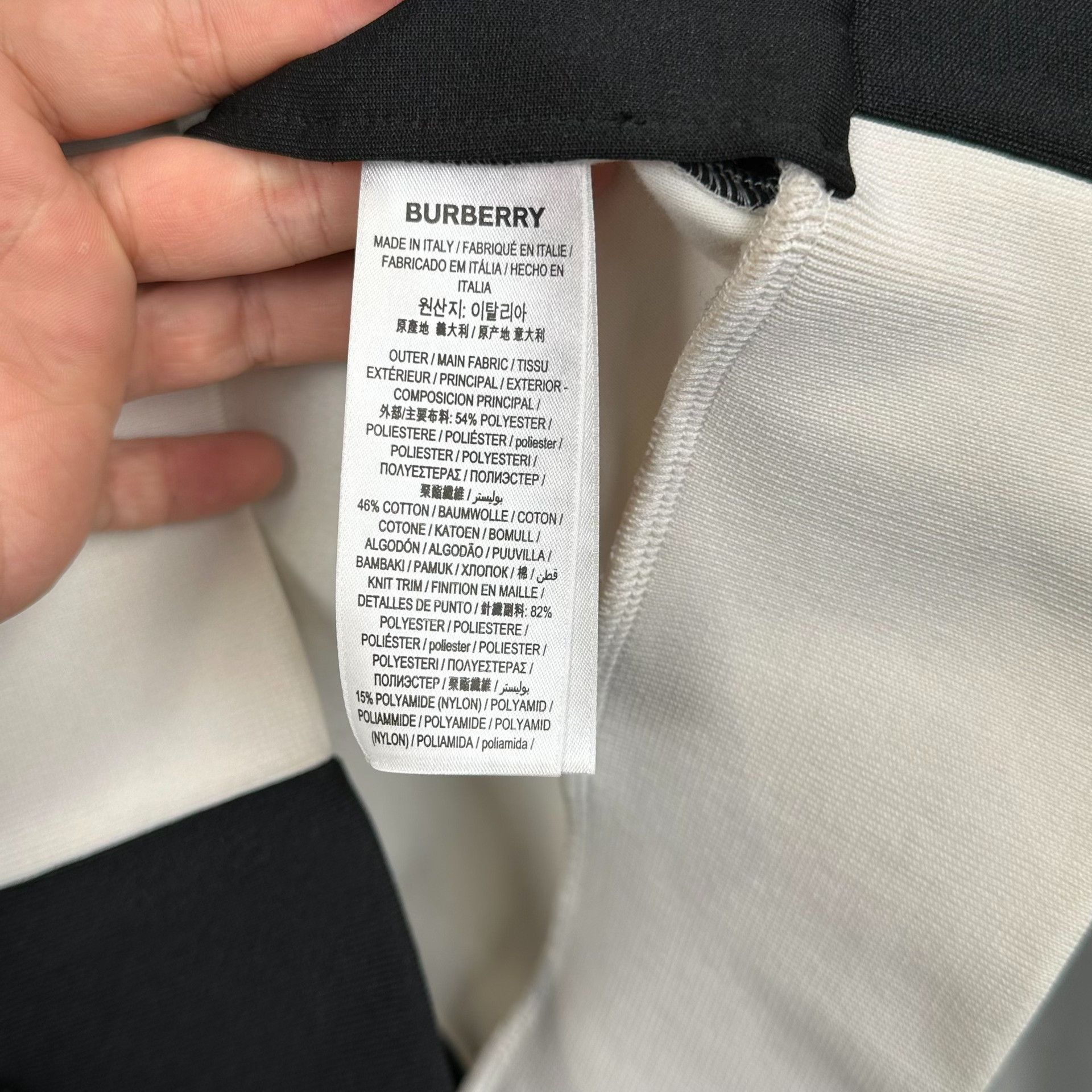 Burberry Burberry Colorblock TB Logo Zip Jacket Size S Size US S / EU 44-46 / 1 - 7 Thumbnail