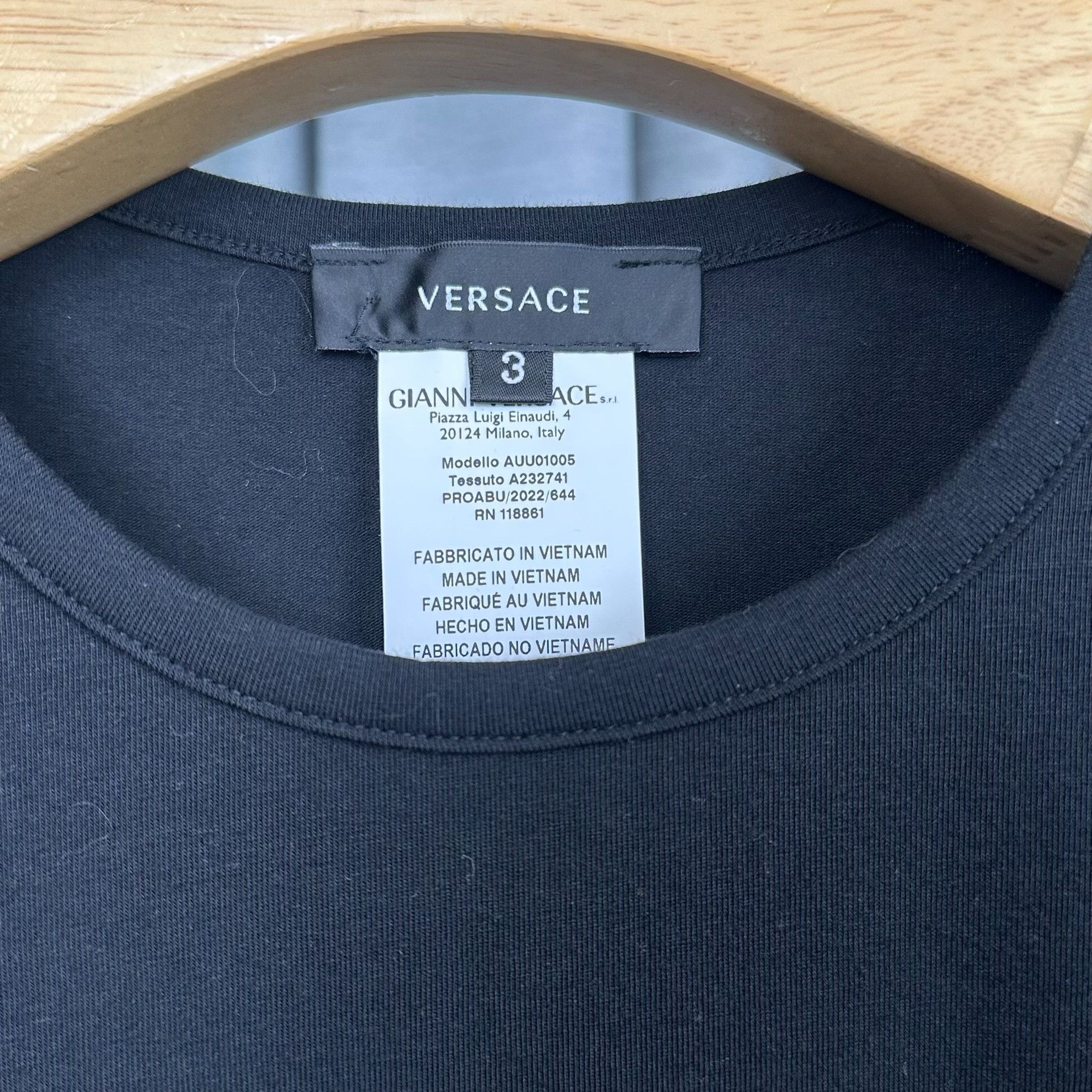 Versace Versace Medusa Head Logo T-Shirt Size 3 Size US L / EU 52-54 / 3 - 5 Thumbnail