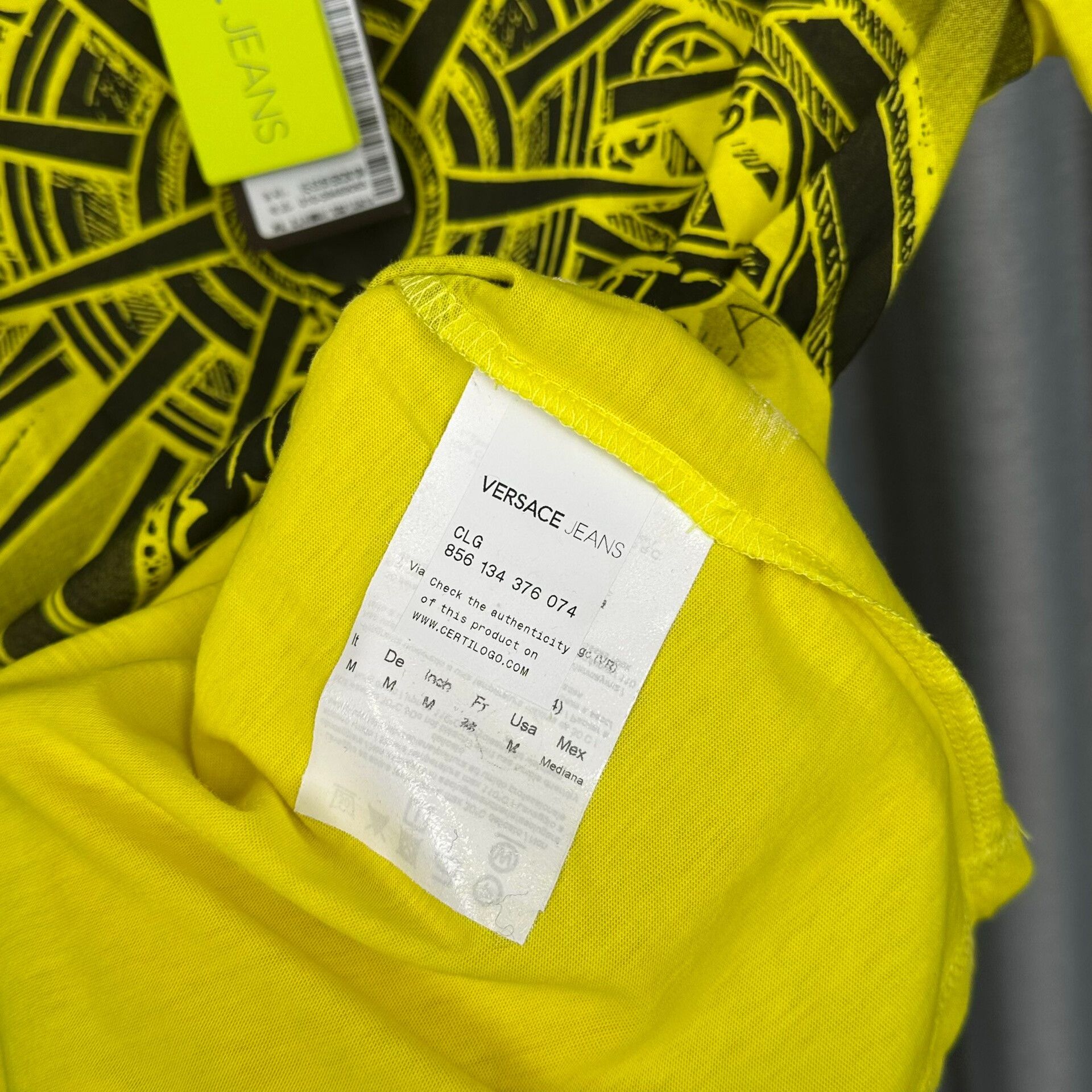 Versace Versace Jeans Graphic Print T-Shirt US M Size US M / EU 48-50 / 2 - 5 Thumbnail