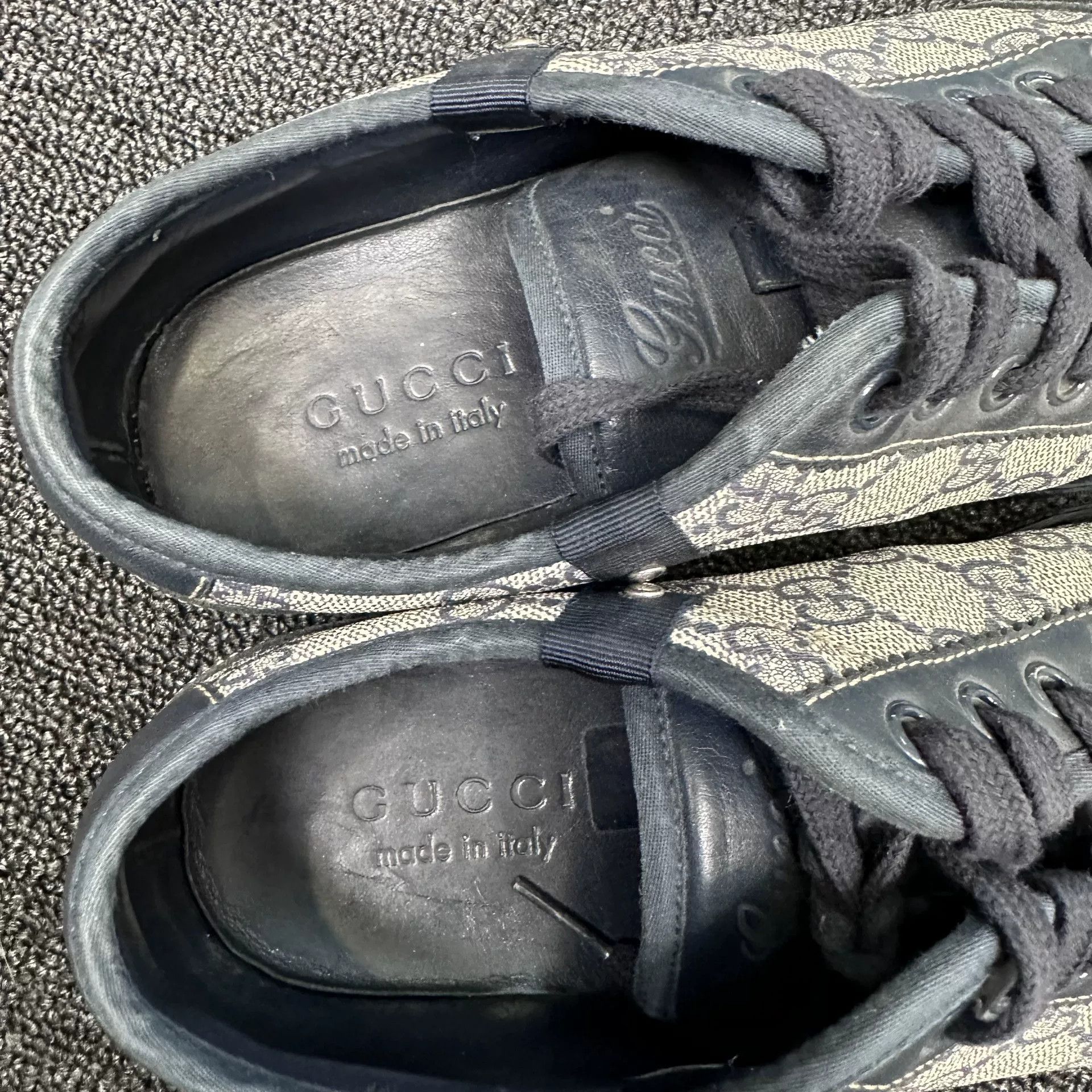Gucci Gucci GG Monogram Low-Top Sneakers 38.5 Size US 6 / EU 39 - 6 Thumbnail