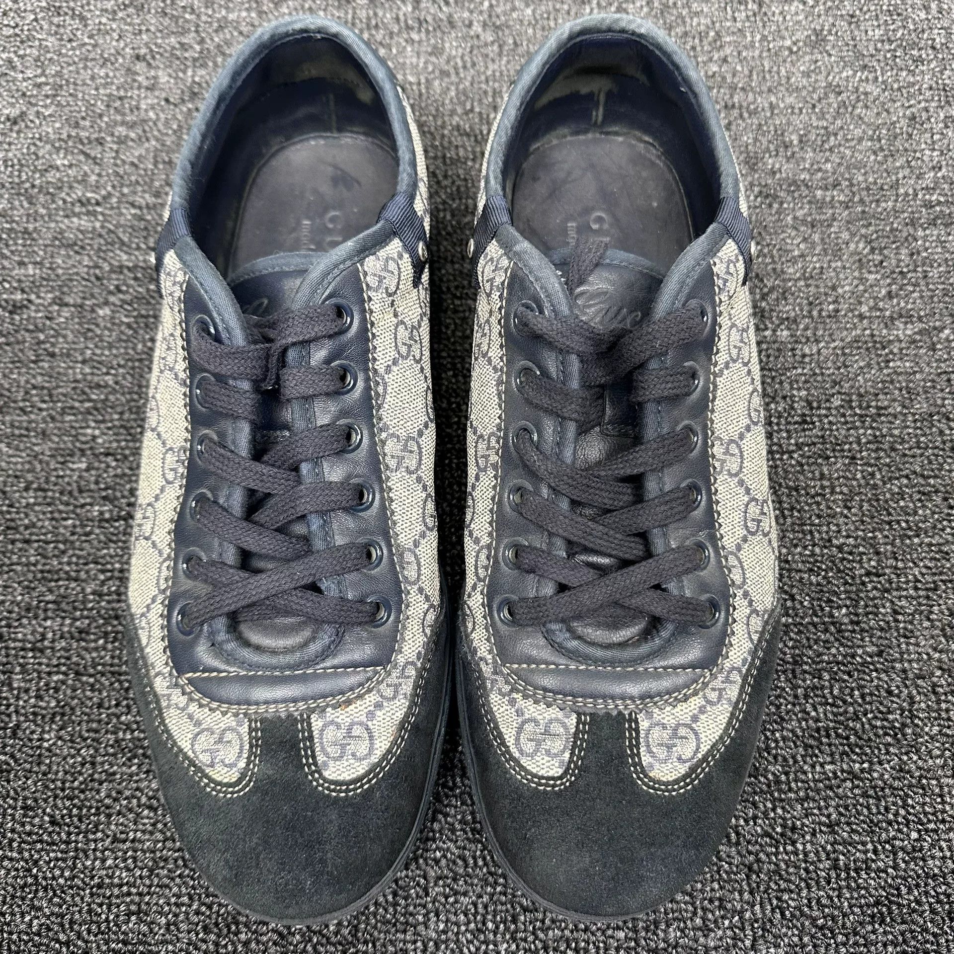 Gucci Gucci GG Monogram Low-Top Sneakers 38.5 Size US 6 / EU 39 - 2 Thumbnail