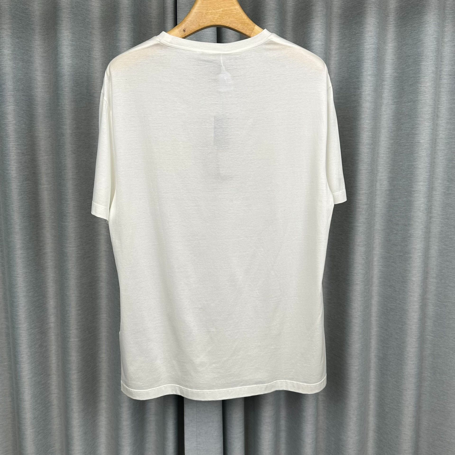 Versace Versace Embroidered Logo T-Shirt White Size L Size US L / EU 52-54 / 3 - 3 Thumbnail