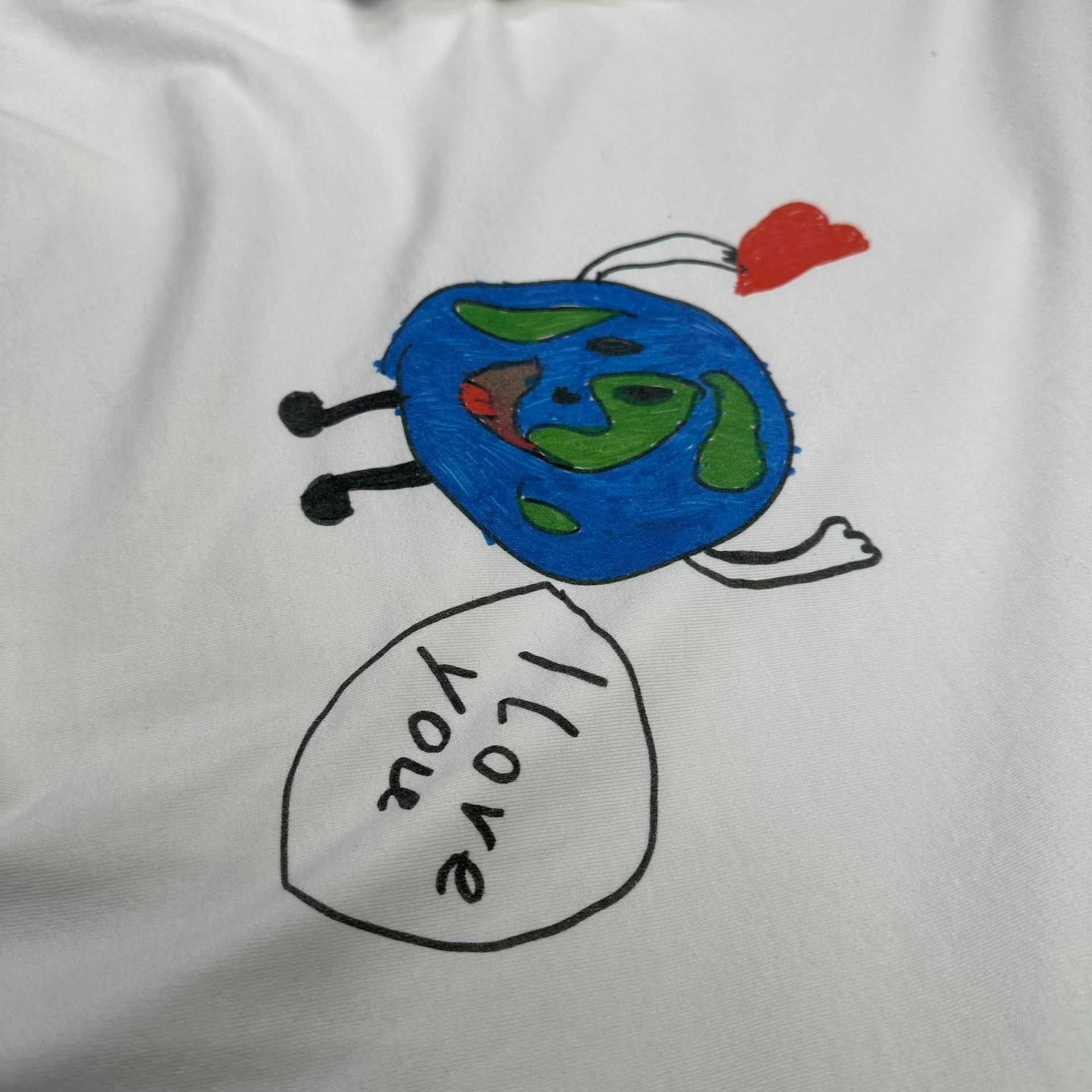 Balenciaga Balenciaga Globe Graphic T-Shirt Size S Size US S / EU 44-46 / 1 - 5 Thumbnail