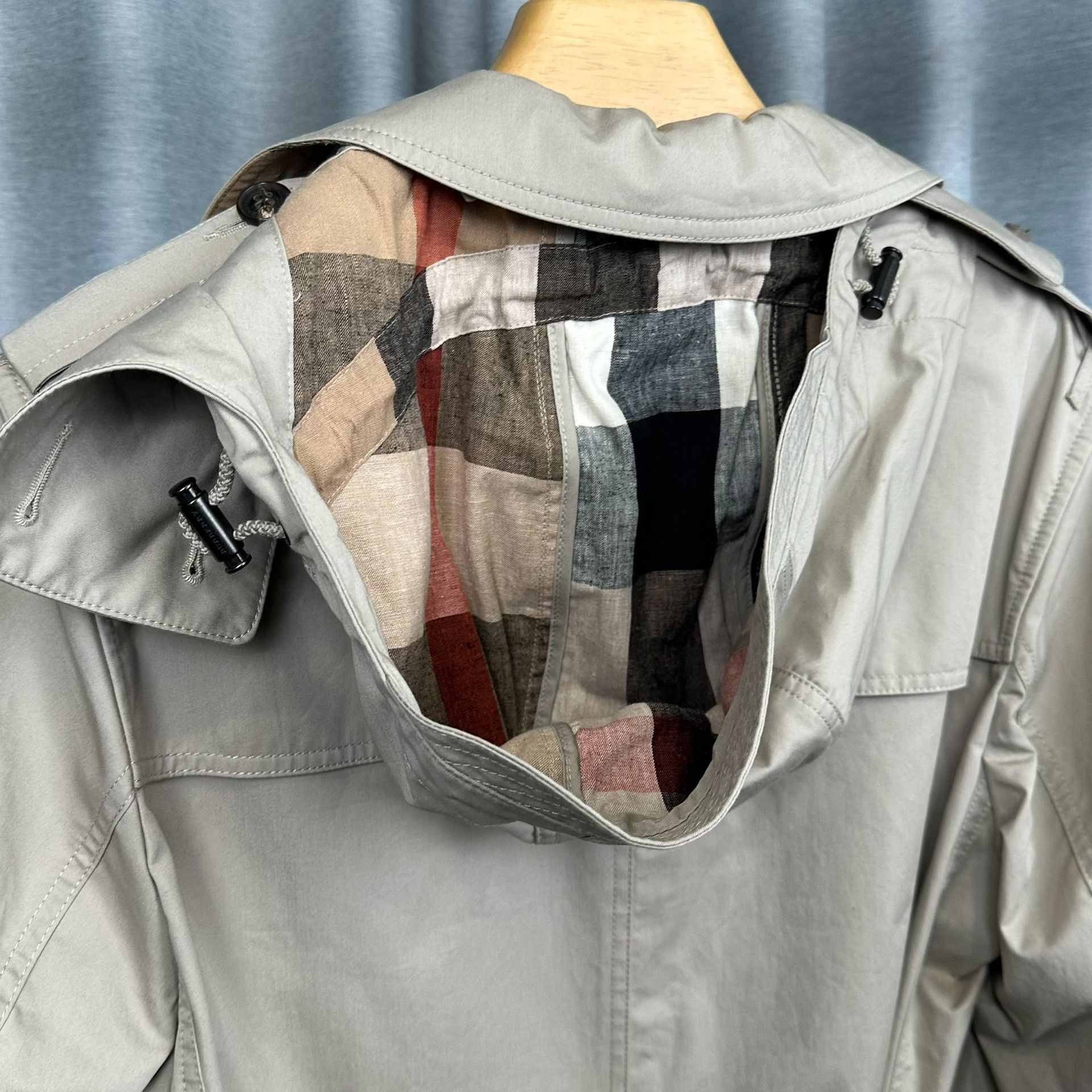 Burberry Burberry Classic Check Lining Trench Coat L Size US L / EU 52-54 / 3 - 7 Thumbnail