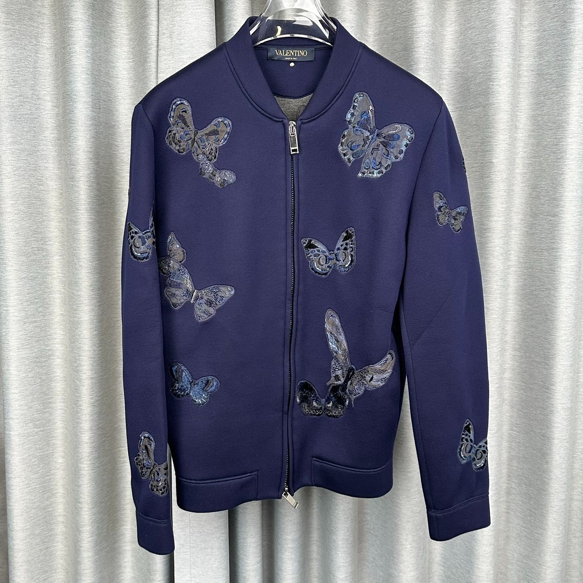 Valentino Valentino Butterfly Embroidered Bomber Jacket S Size US S / EU 44-46 / 1 - 2 Thumbnail