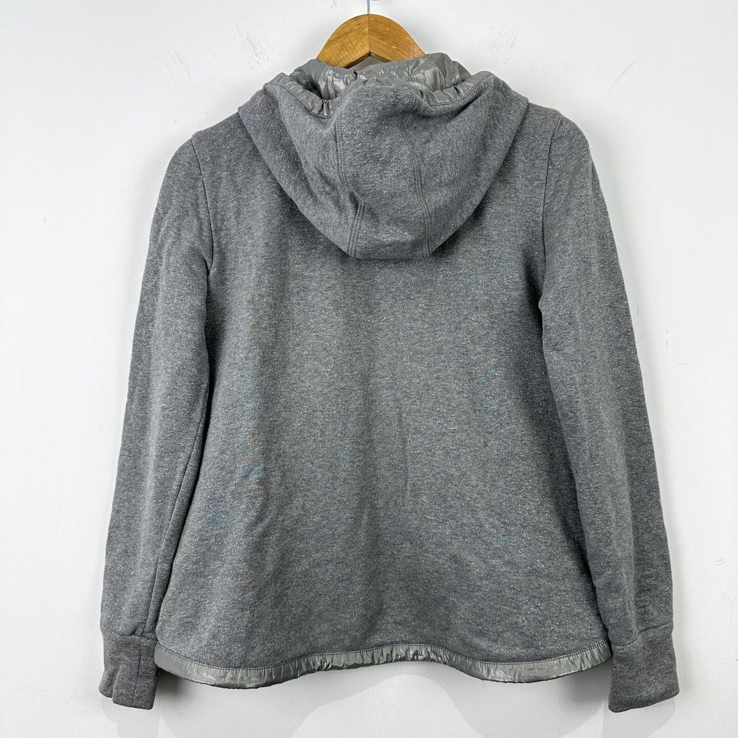 Moncler Moncler Glitter Hybrid Hooded Jacket Size S Size S / US 4 / IT 40 - 3 Thumbnail