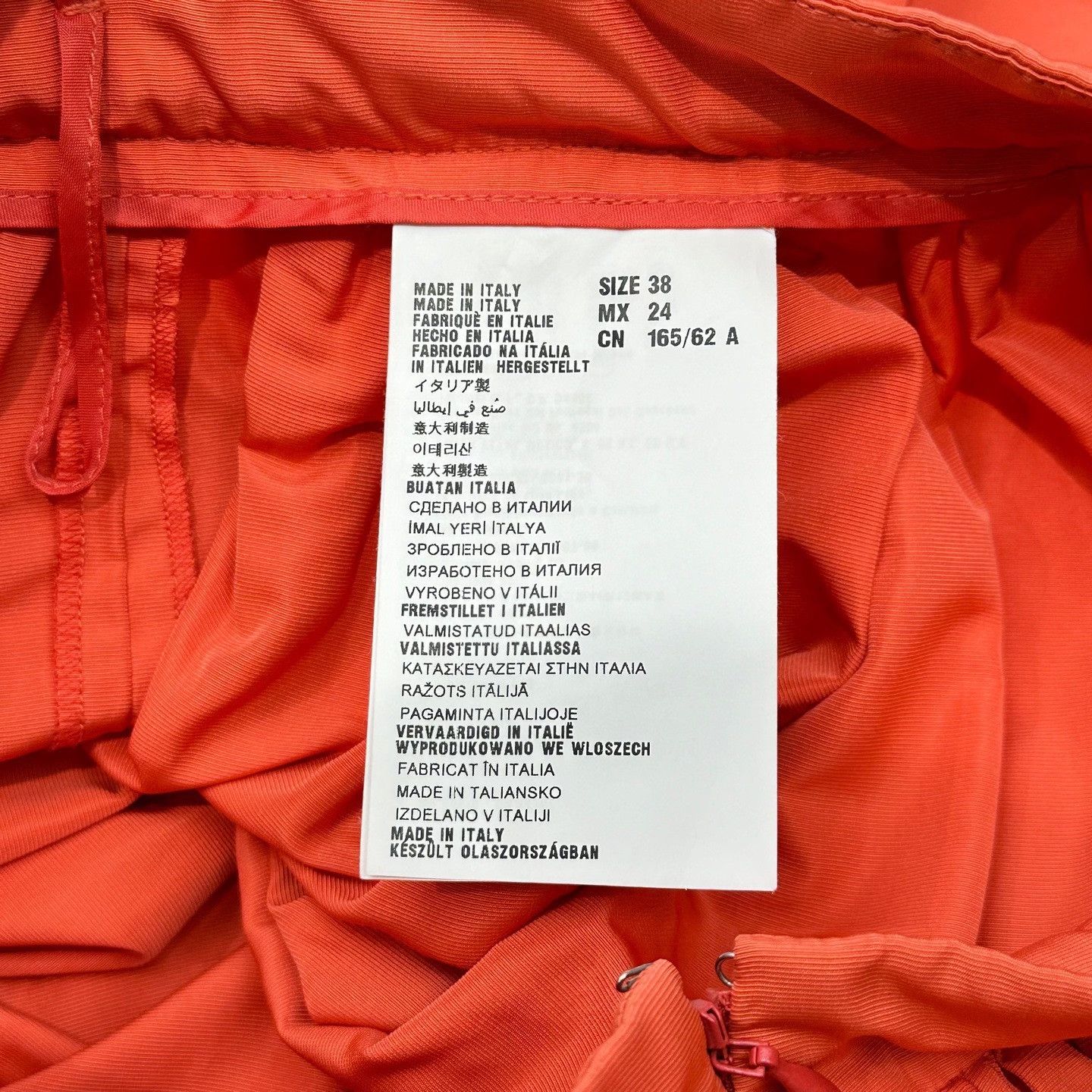 Miu Miu Miu Miu Orange Flared Mini Skirt 38 Size 26" / US 2 / IT 38 - 5 Thumbnail