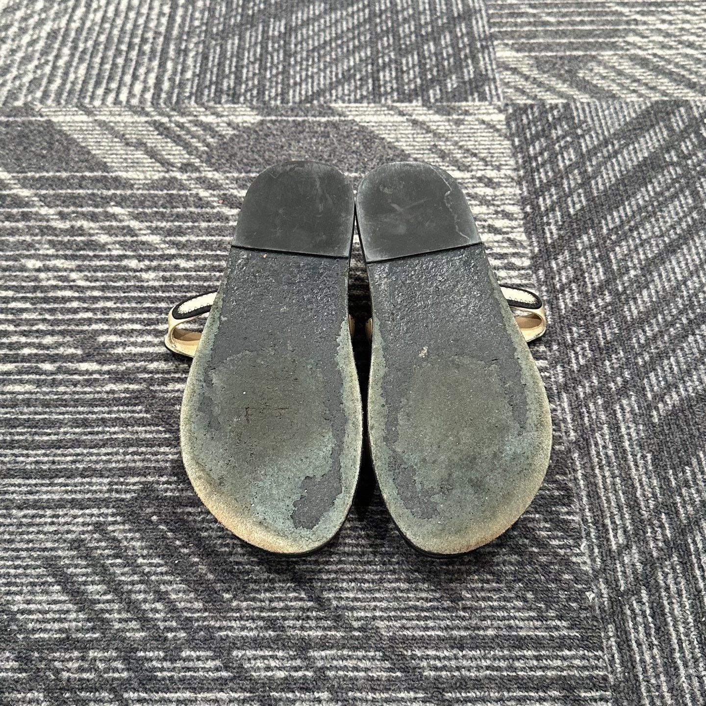 Chanel Chanel CC Logo Satin Velcro Sandals 36.5 Size US 5.5 / IT 35.5 - 7 Thumbnail