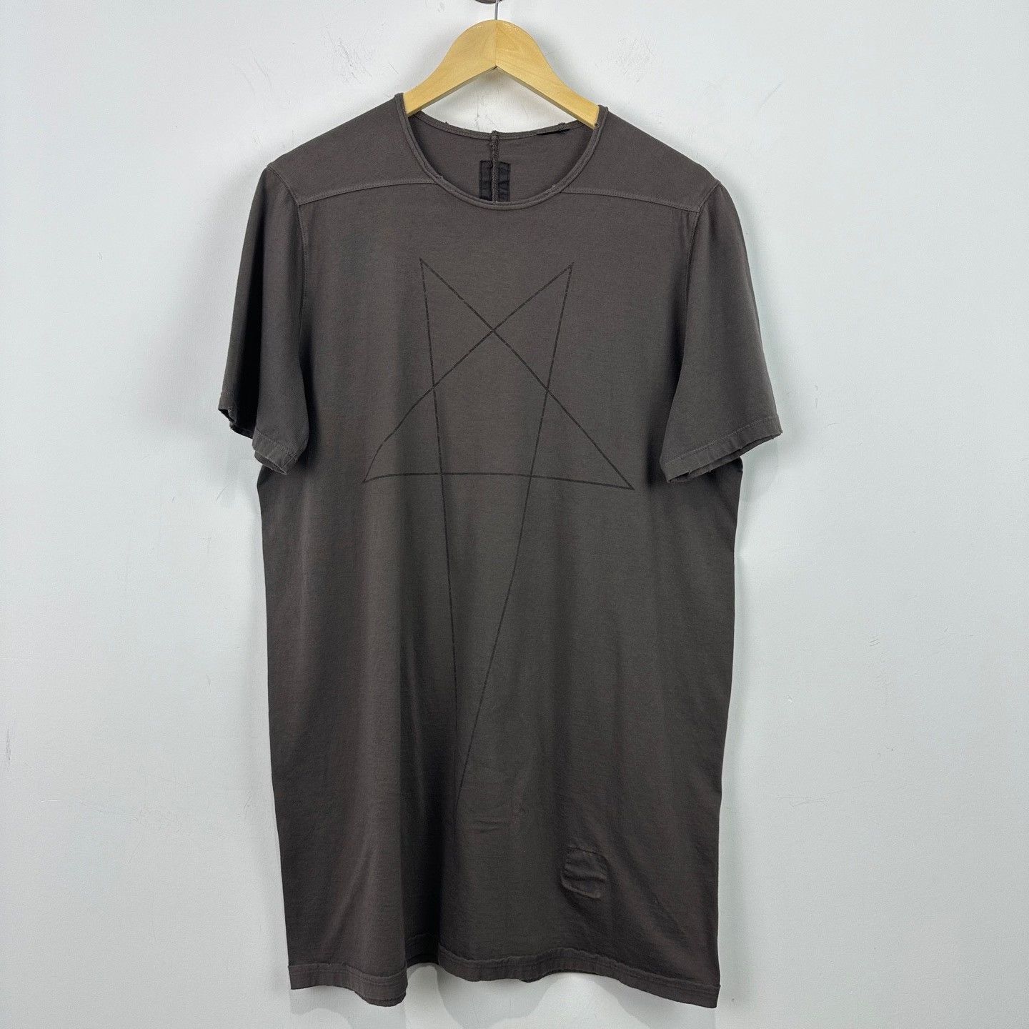Rick Owens Rick Owens Pentagram Graphic T-Shirt L Size US L / EU 52-54 / 3 - 2 Thumbnail