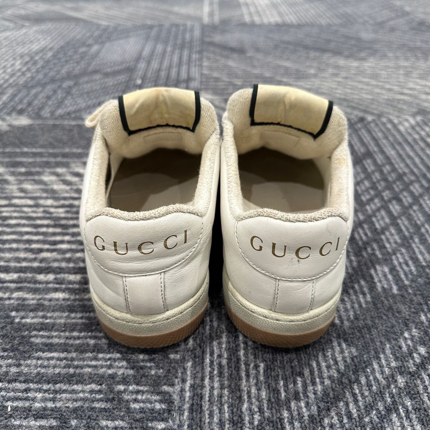 Gucci Gucci Screener GG Denim Sneakers 35.5 Size US 5.5 / IT 35.5 - 4 Thumbnail